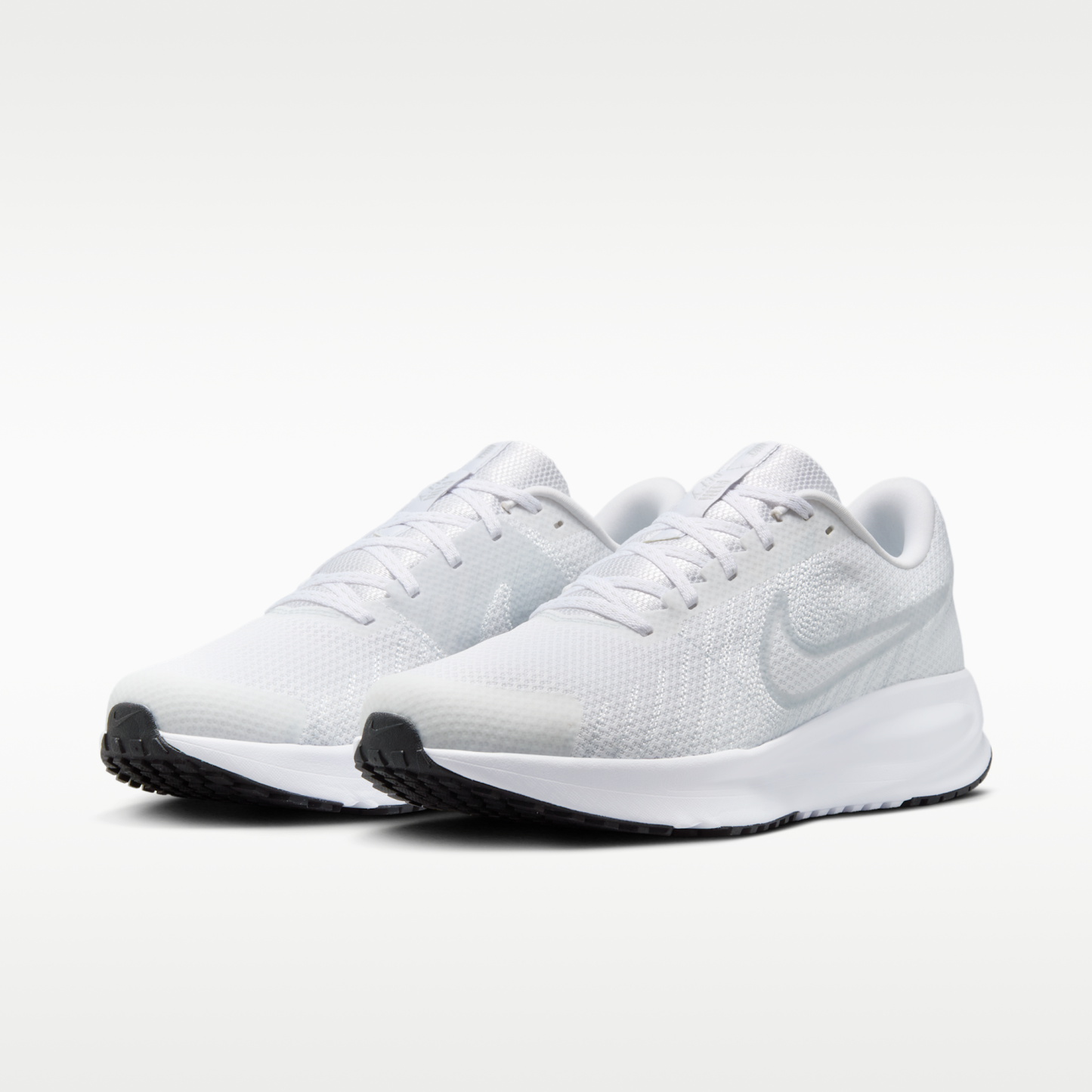 Nike Run Defy - Λευκό/Μαύρο/Pure Platinum - 5