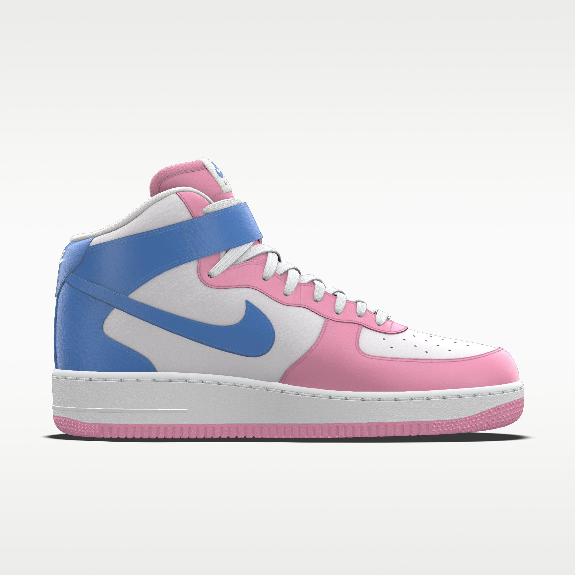 Nike Air Force 1 Mid By You - Πολύχρωμο/Πολύχρωμο/Πολύχρωμο (4523234192) - 3