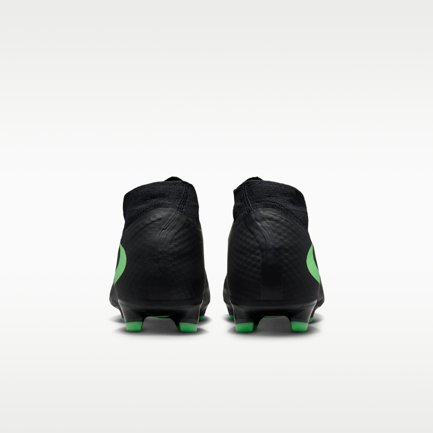 Nike Phantom 6 High Academy - Μαύρο/Μαύρο/Illusion Green - 6