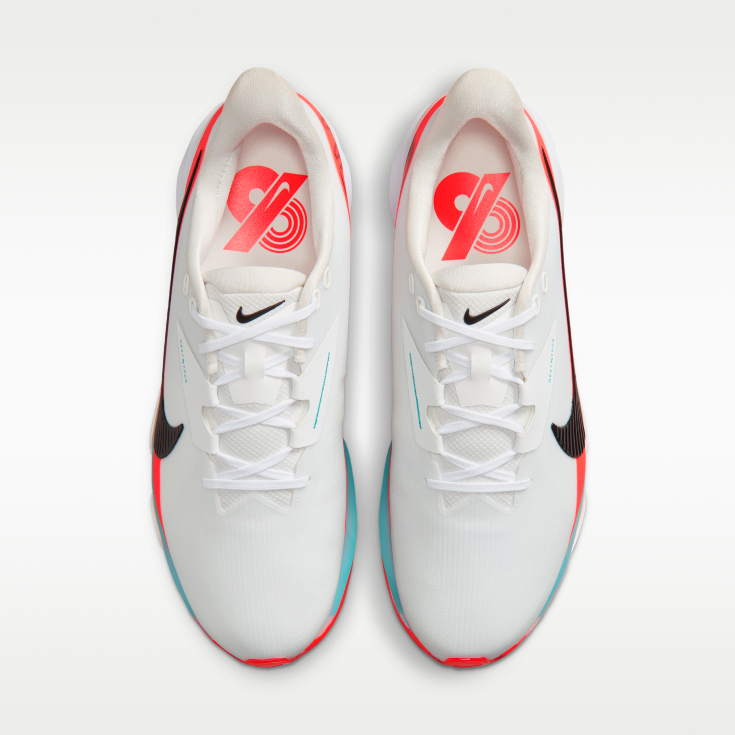Nike NEXT% TOUR 3 - Summit White/Bright Crimson/Dusty Cactus/Μαύρο - 4