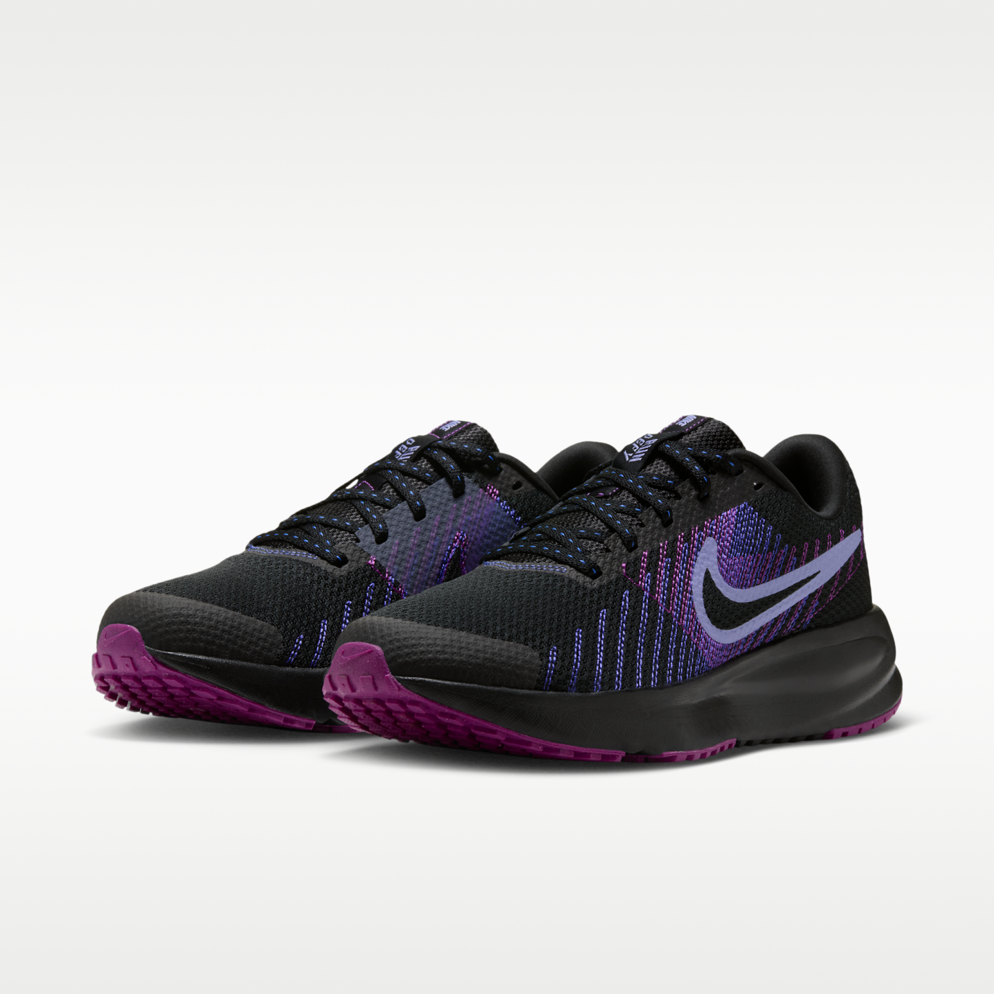 Nike Run Defy - Μαύρο/Persian Violet/Vivid Purple/Purple Pulse - 5
