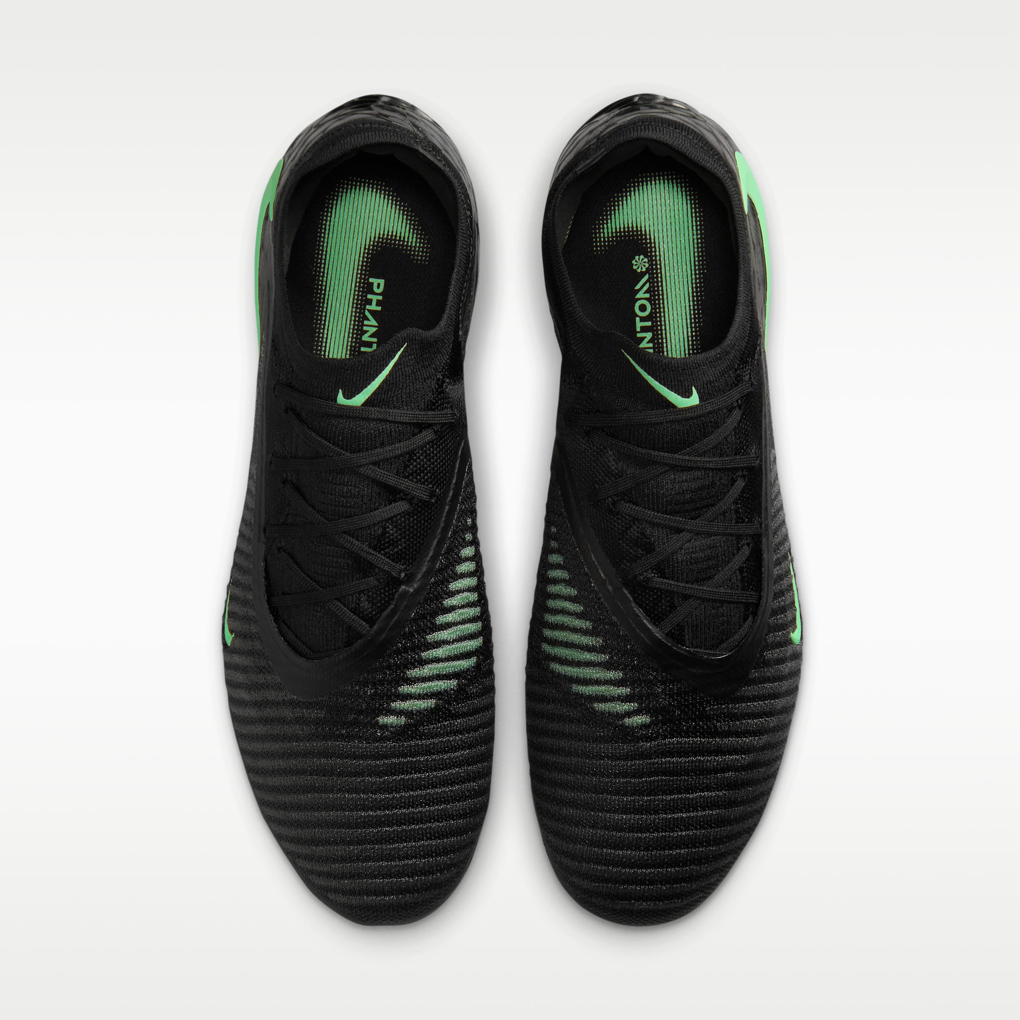 Nike Phantom 6 Low Elite - Μαύρο/Μαύρο/Illusion Green (HJ2146-001) - 4