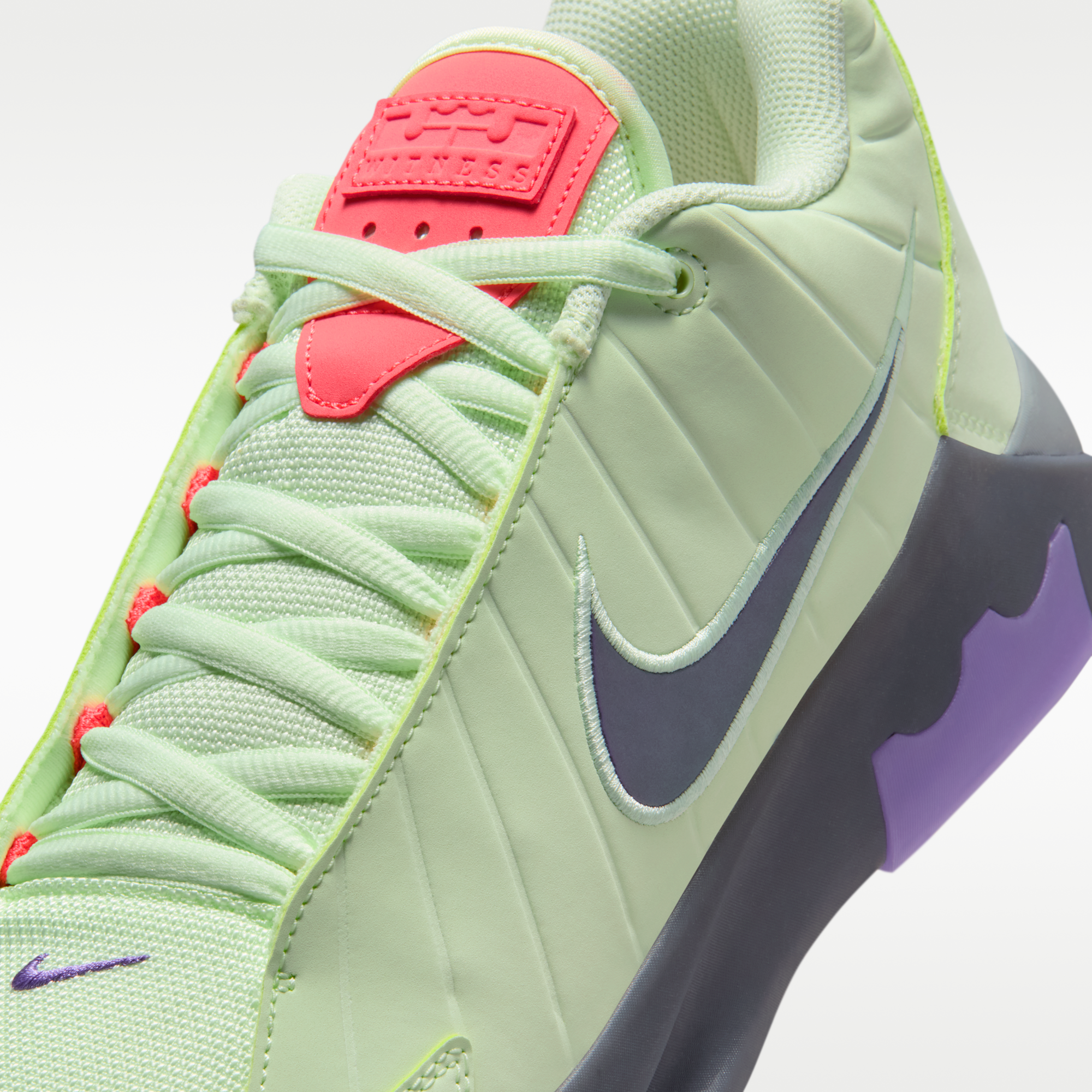 LeBron Witness 9 - Volt Tint/Μαύρο/Smoke Grey/Πολύχρωμο - 7