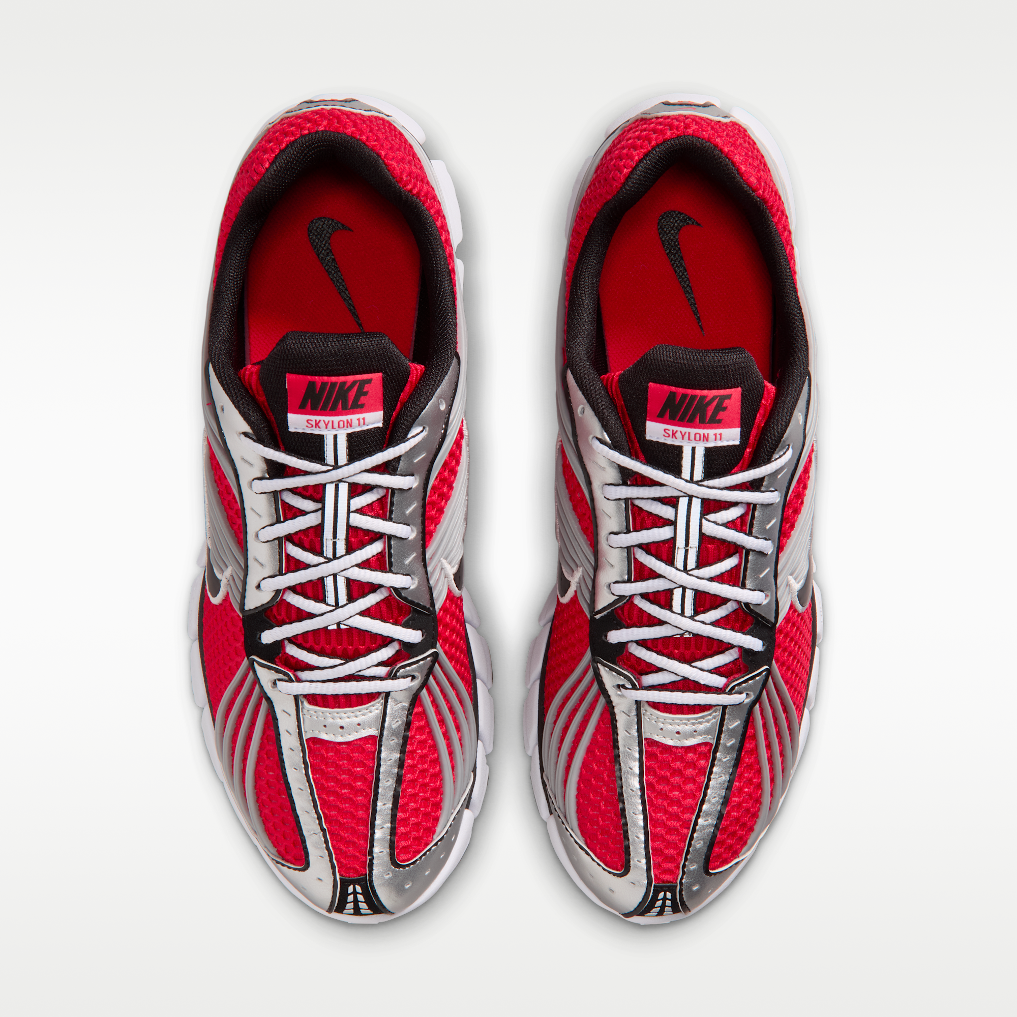 Nike Zoom Skylon 11 - University Red/Metallic Silver/Λευκό/Μαύρο - 4