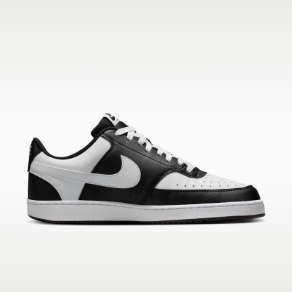 Nike Court Vision Low - Μαύρο/Λευκό - 3