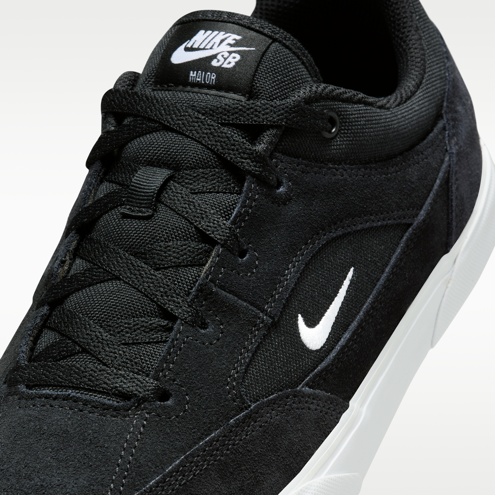 Nike SB Malor - Μαύρο/Μαύρο/Λευκό/Λευκό - 7