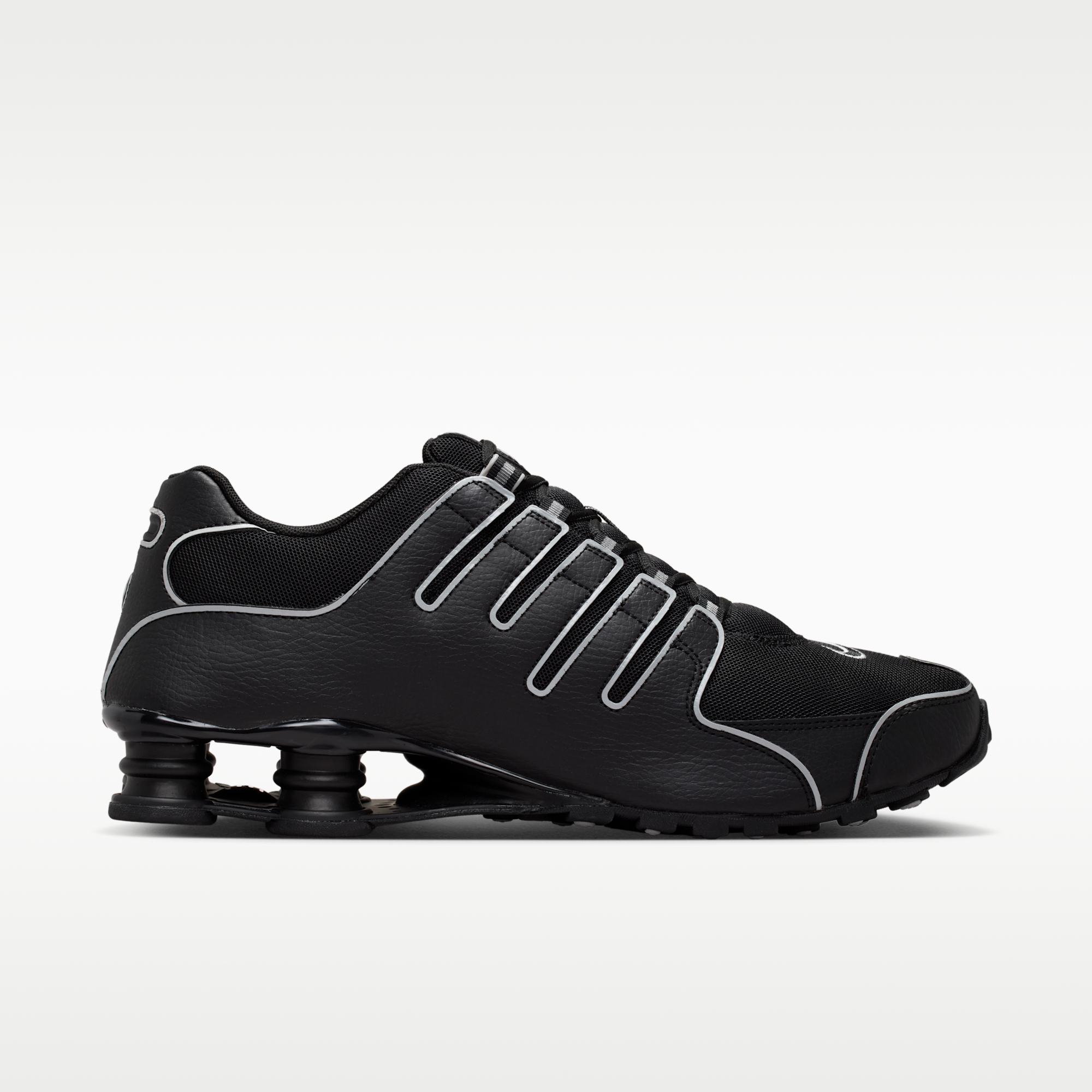 Nike Shox NZ - Μαύρο/Light Smoke Grey/Μαύρο - 3
