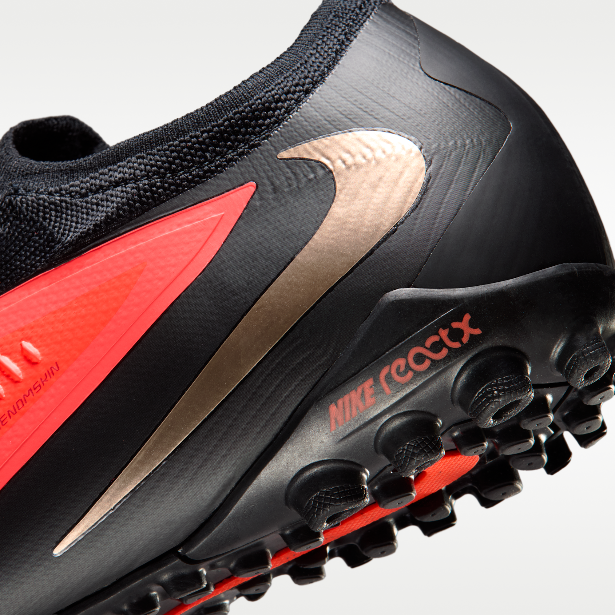 Nike Phantom 6 Low Pro - Bright Crimson/Bright Crimson/Μαύρο - 8