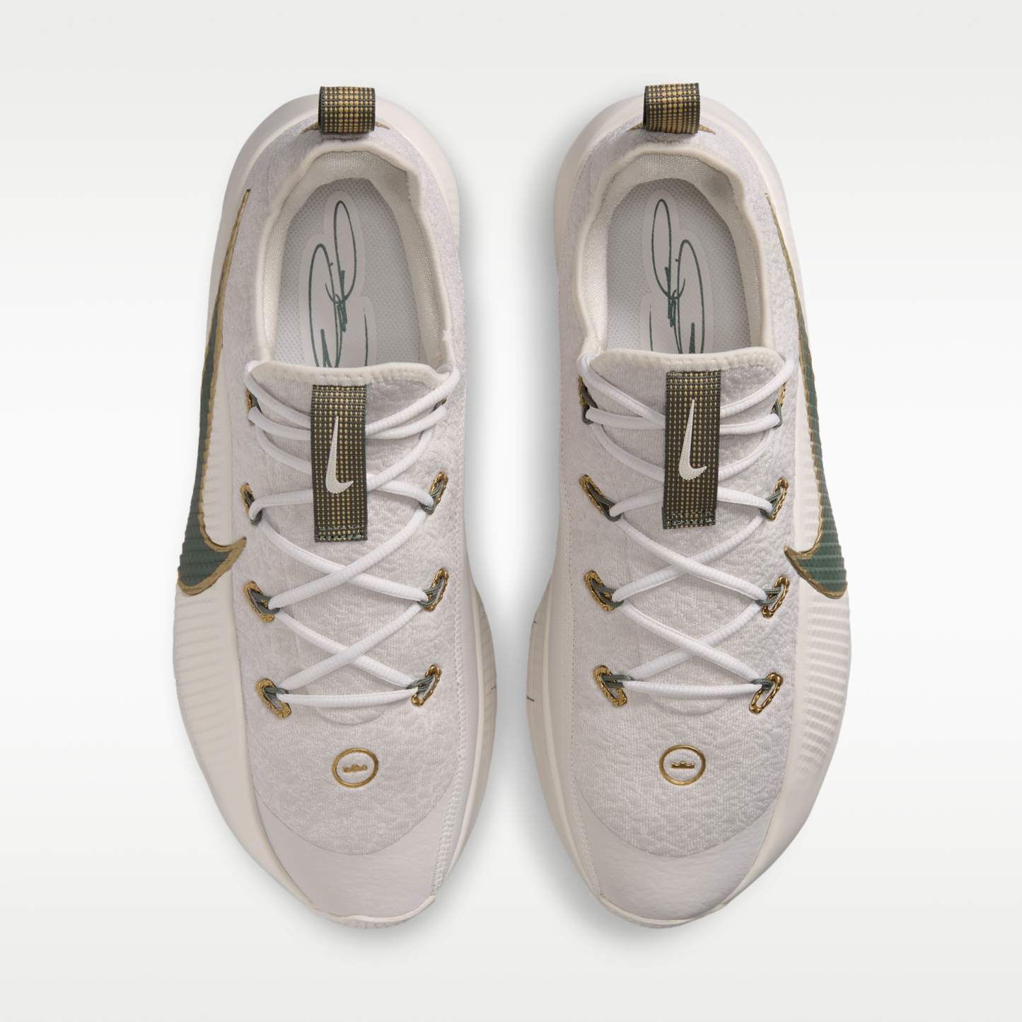 LeBron TR 1 - Phantom/Light Orewood Brown/Metallic Gold/Camo Green - 4
