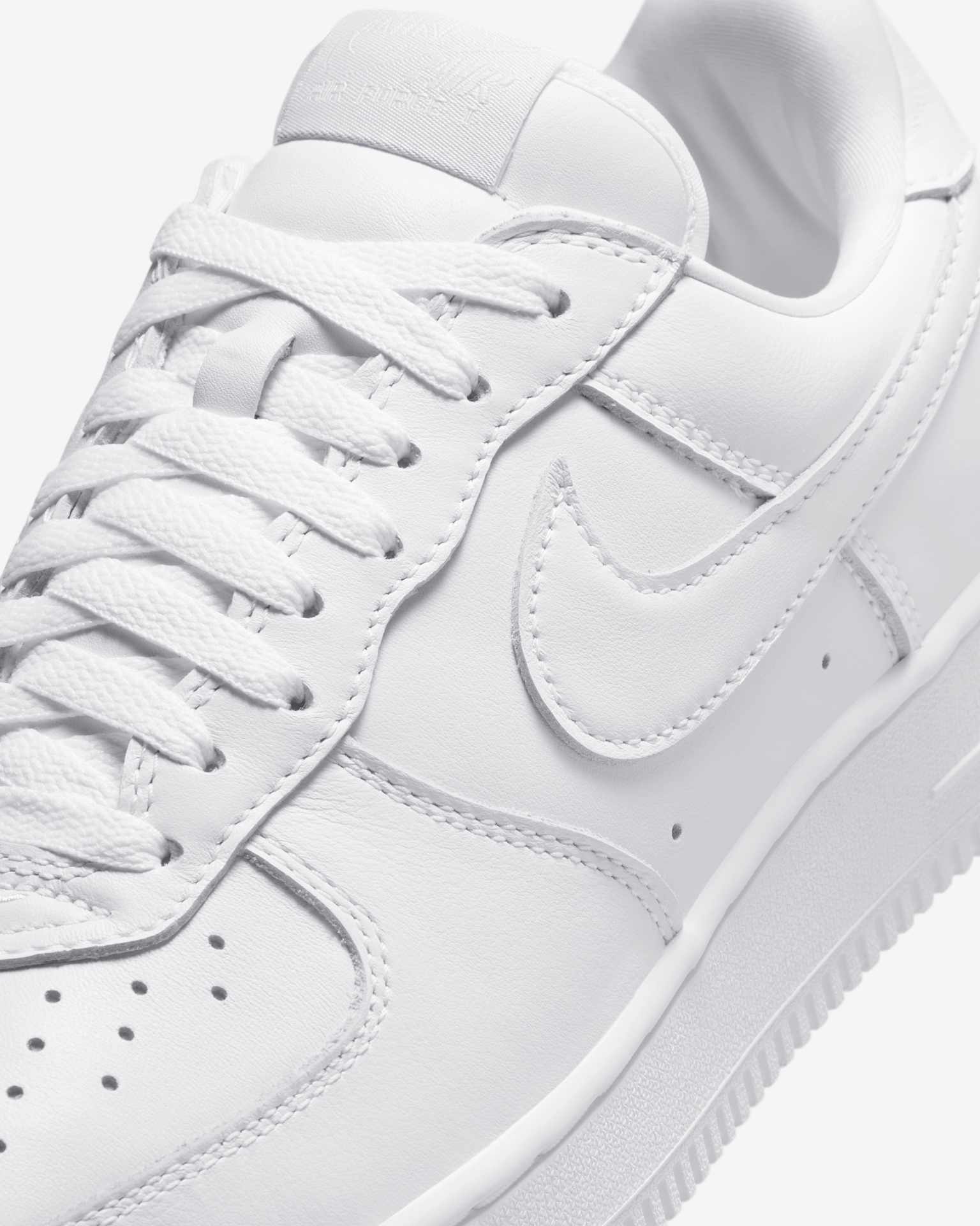 Nike Air Force 1 '01 - Λευκό/Λευκό - 9