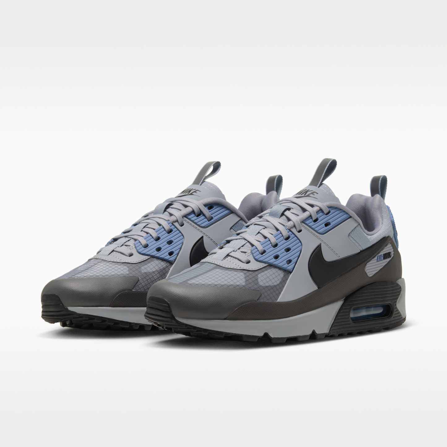 Nike Air Max 90 Drift - Medium Ash/Work Blue/Wolf Grey/Μαύρο - 5
