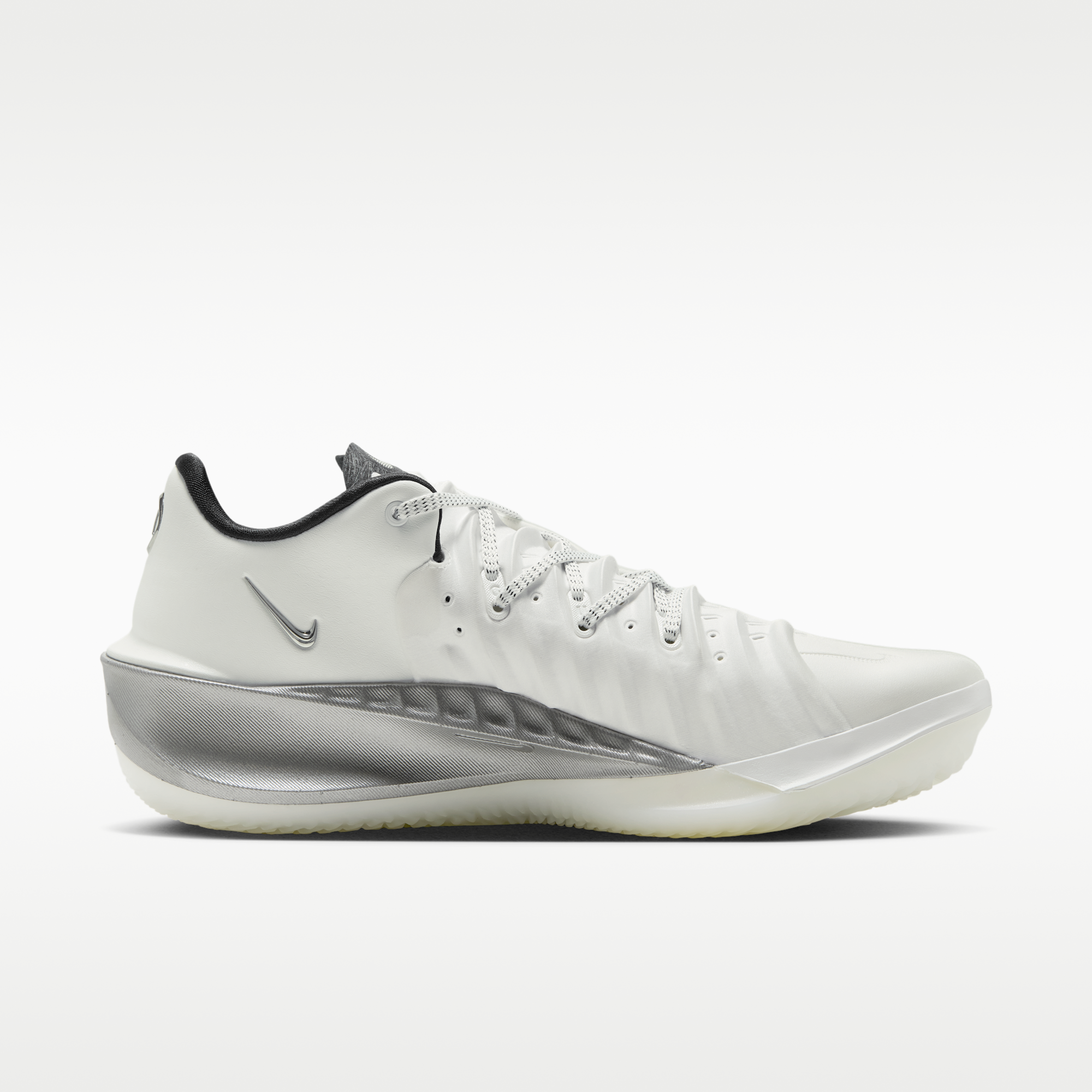 Nike G.T. Cut 4 SE - Summit White/Summit White/Metallic Silver - 3