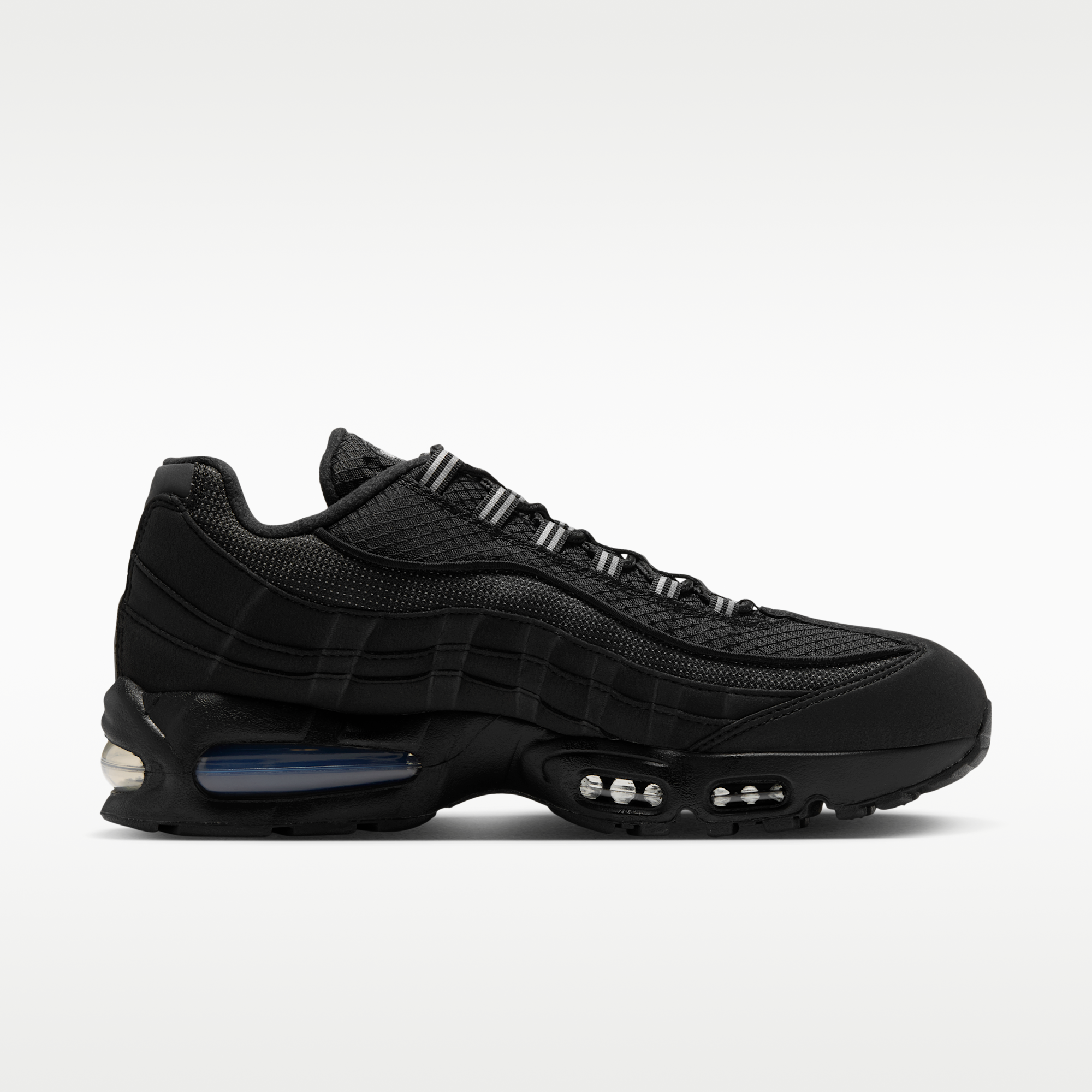 Nike Air Max 95 Big Bubble - Μαύρο/Λευκό/Wolf Grey/Anthracite - 3