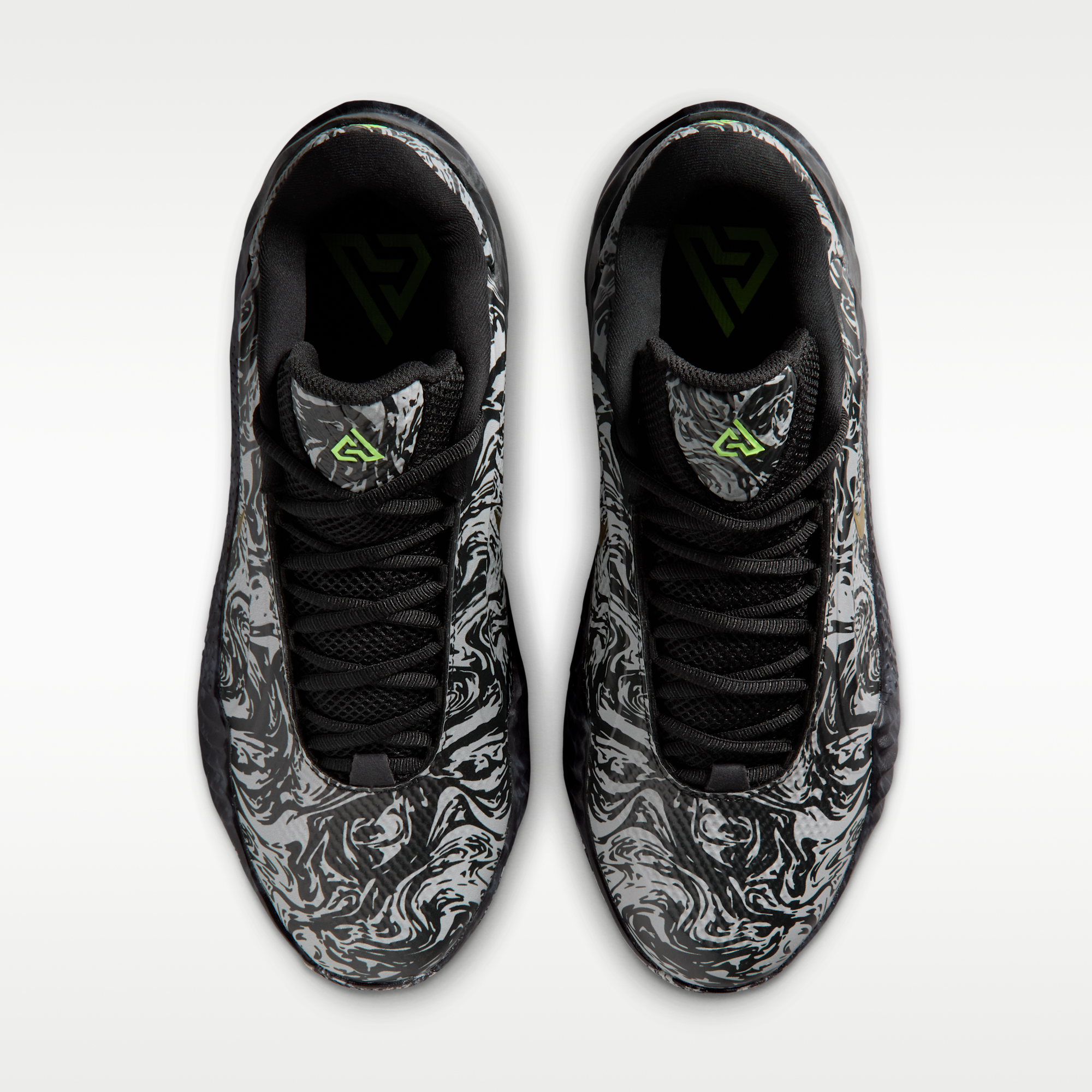 Giannis Freak 8 - Μαύρο/Light Smoke Grey/Volt - 4