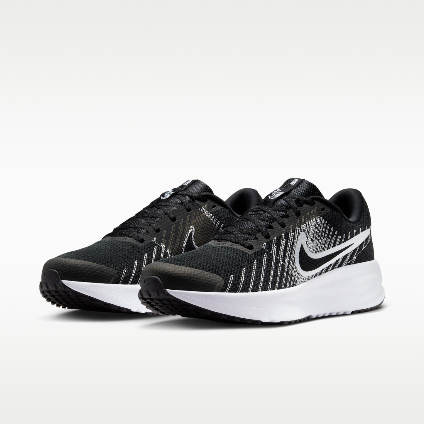 Nike Run Defy - Μαύρο/Λευκό - 5