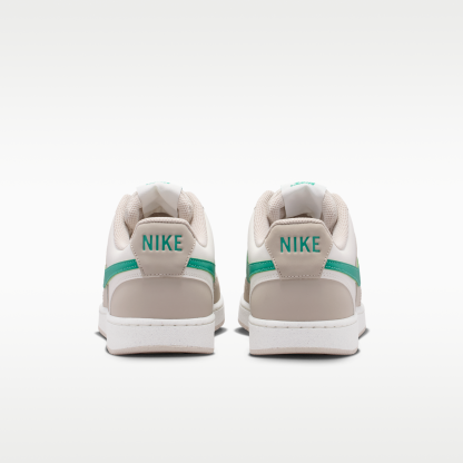 Nike Court Vision Low - Sail/Cream II/Emerald Green - 6