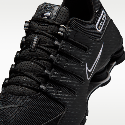 Nike Shox NZ - Μαύρο/Λευκό/Μαύρο - 7