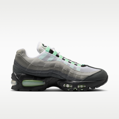 Nike Air Max 95 Big Bubble - Μαύρο/Λευκό/Medium Grey/Fresh Mint - 3
