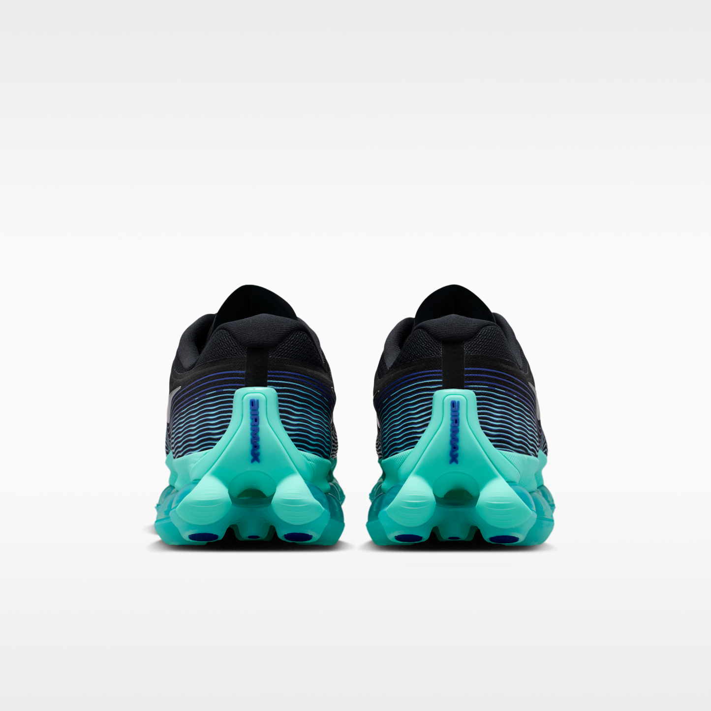 Nike Air Liquid Max - Μαύρο/Radiant Blue/Aurora Green/Chrome - 6