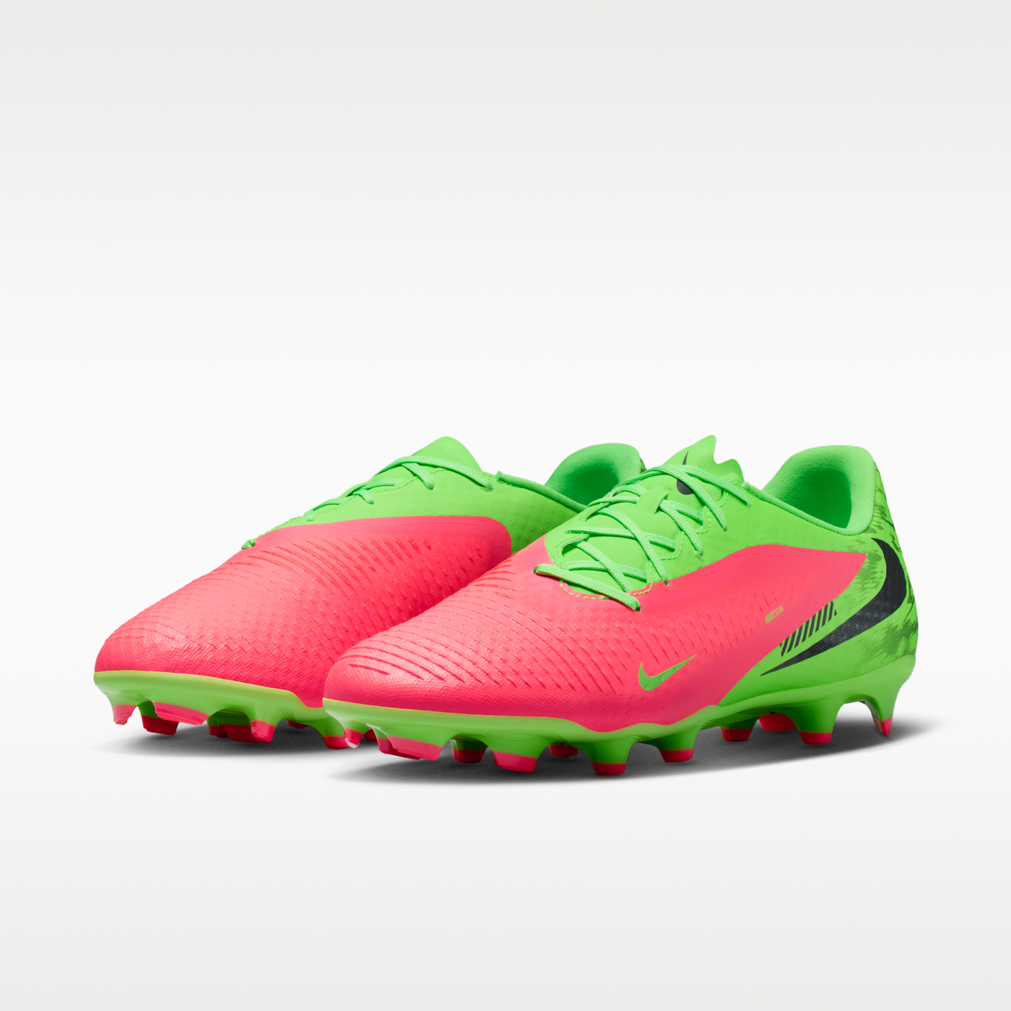 Nike Phantom 6 Low Academy "Erling Haaland" - Hot Punch/Green Strike/Μαύρο - 5