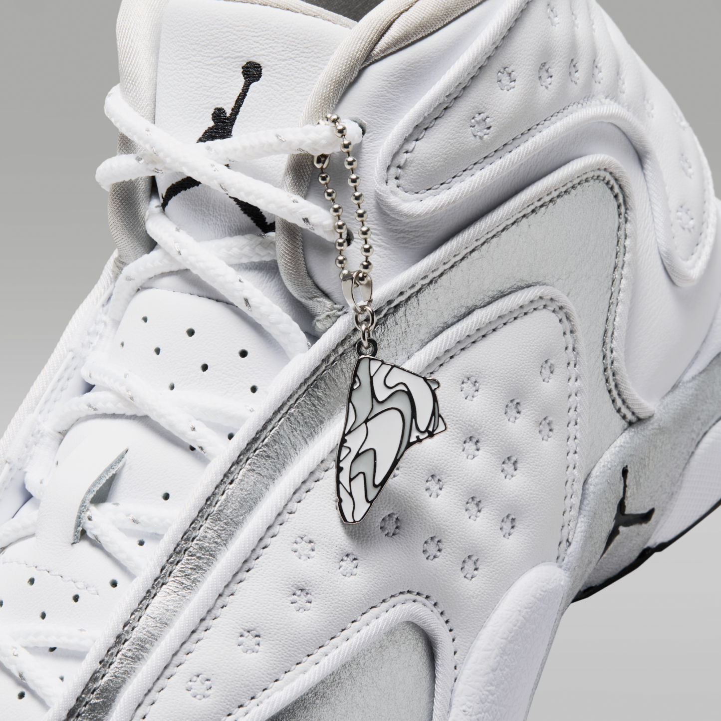 Air Jordan OG - Λευκό/Μαύρο/Metallic Silver - 9