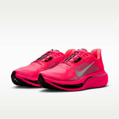 Nike Pegasus Plus 2 - Flash Crimson/Μαύρο/Light Smoke Grey/Metallic Silver - 5