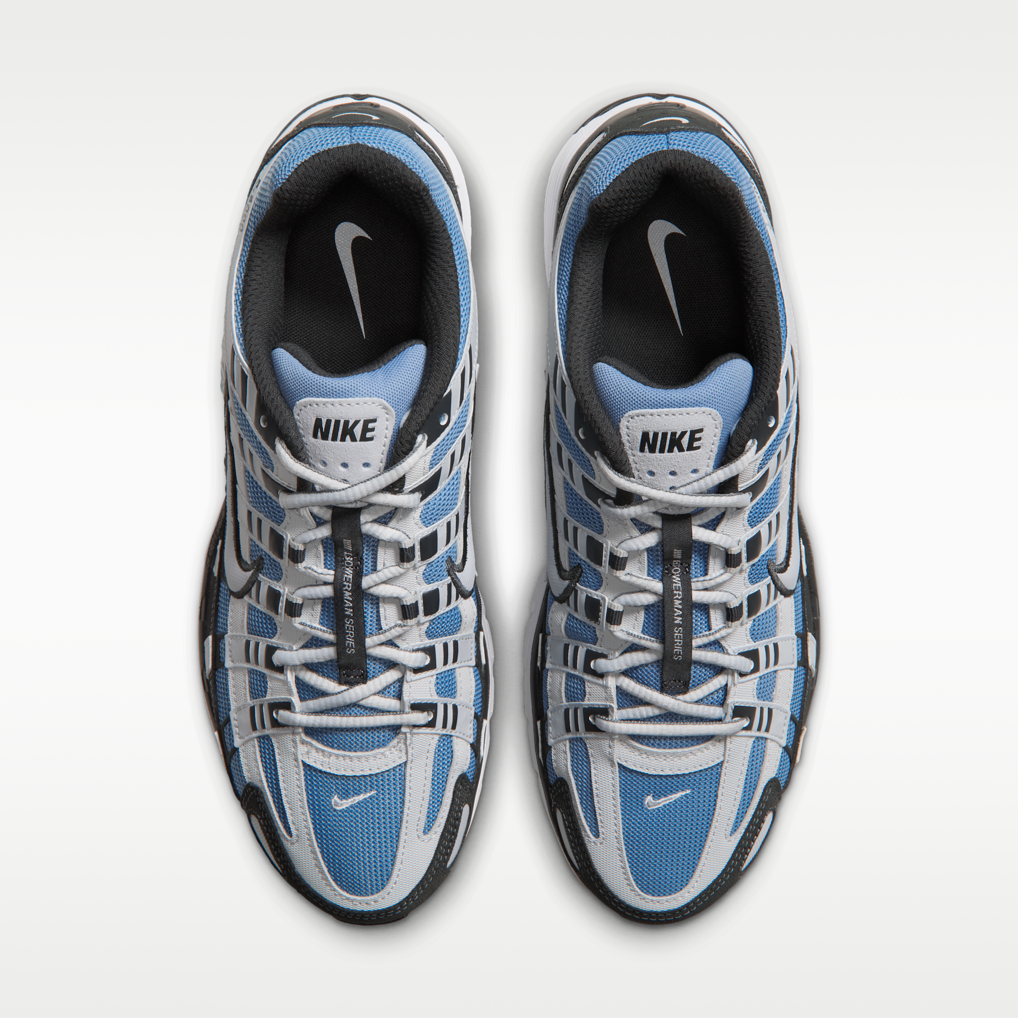 Nike P-6000 - Work Blue/Anthracite/Pure Platinum/Pure Platinum - 4