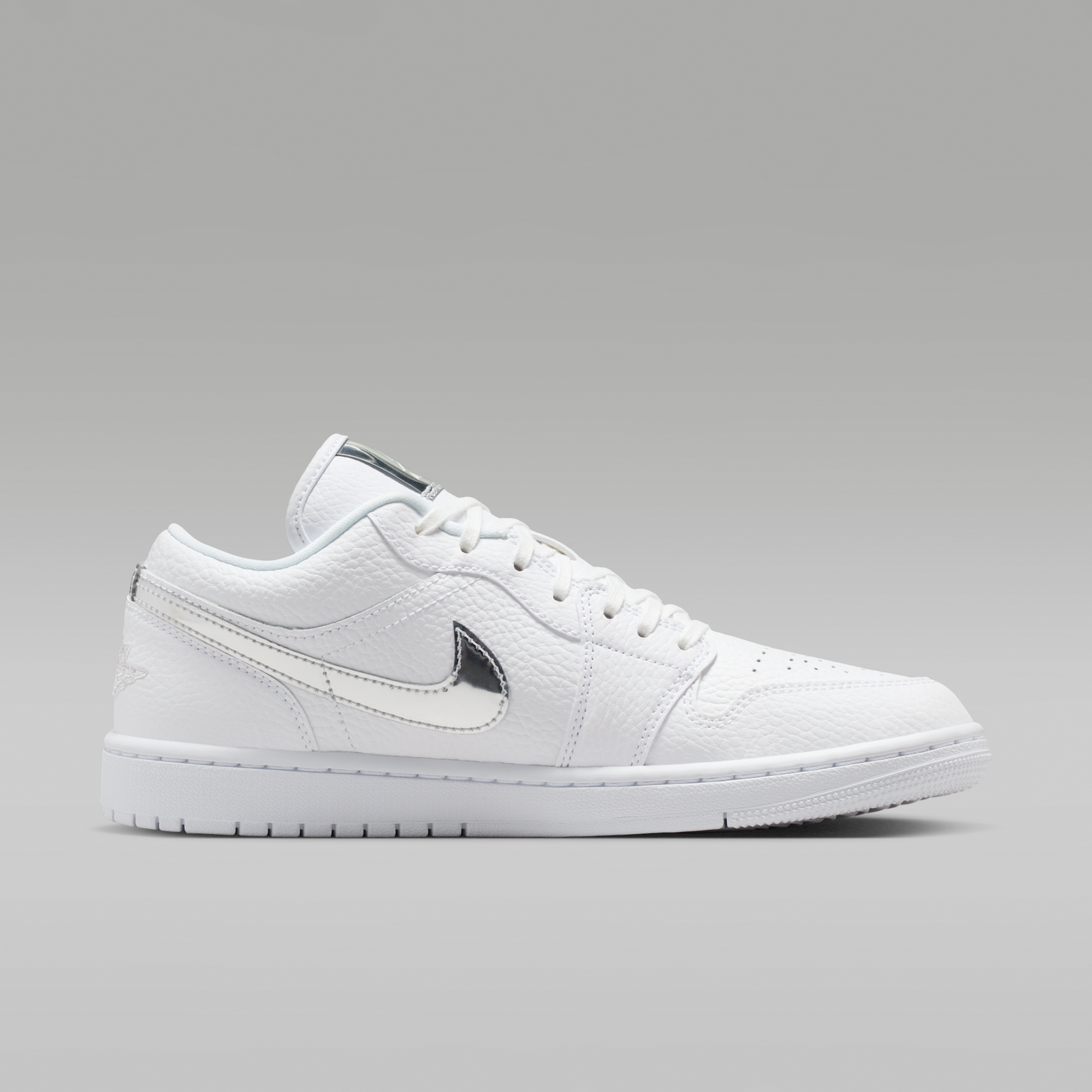 Air Jordan 1 Low SE - Λευκό/Λευκό/Metallic Silver/Λευκό - 3