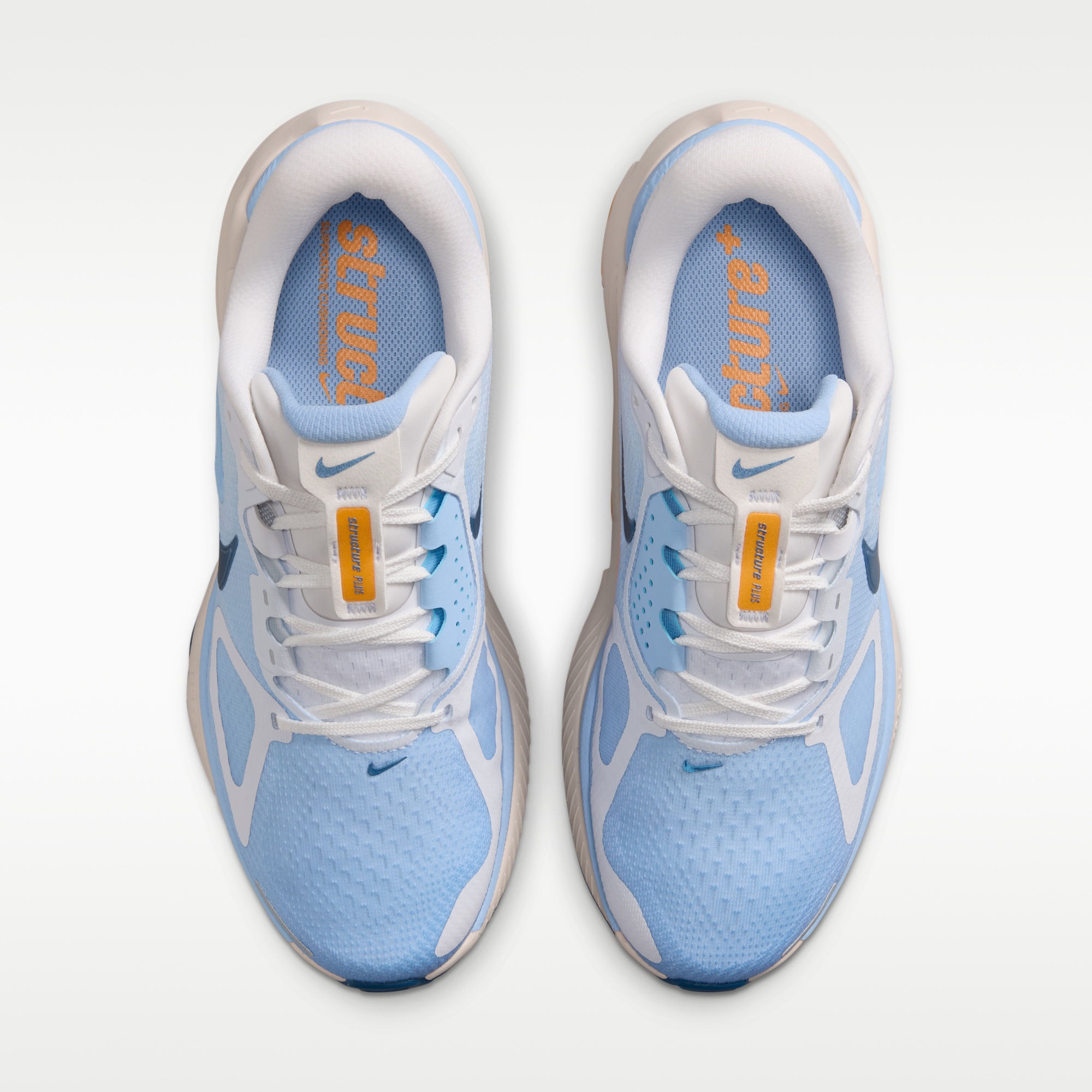 Nike Structure Plus - Λευκό/Aluminum/Sundial/Mystic Navy - 4