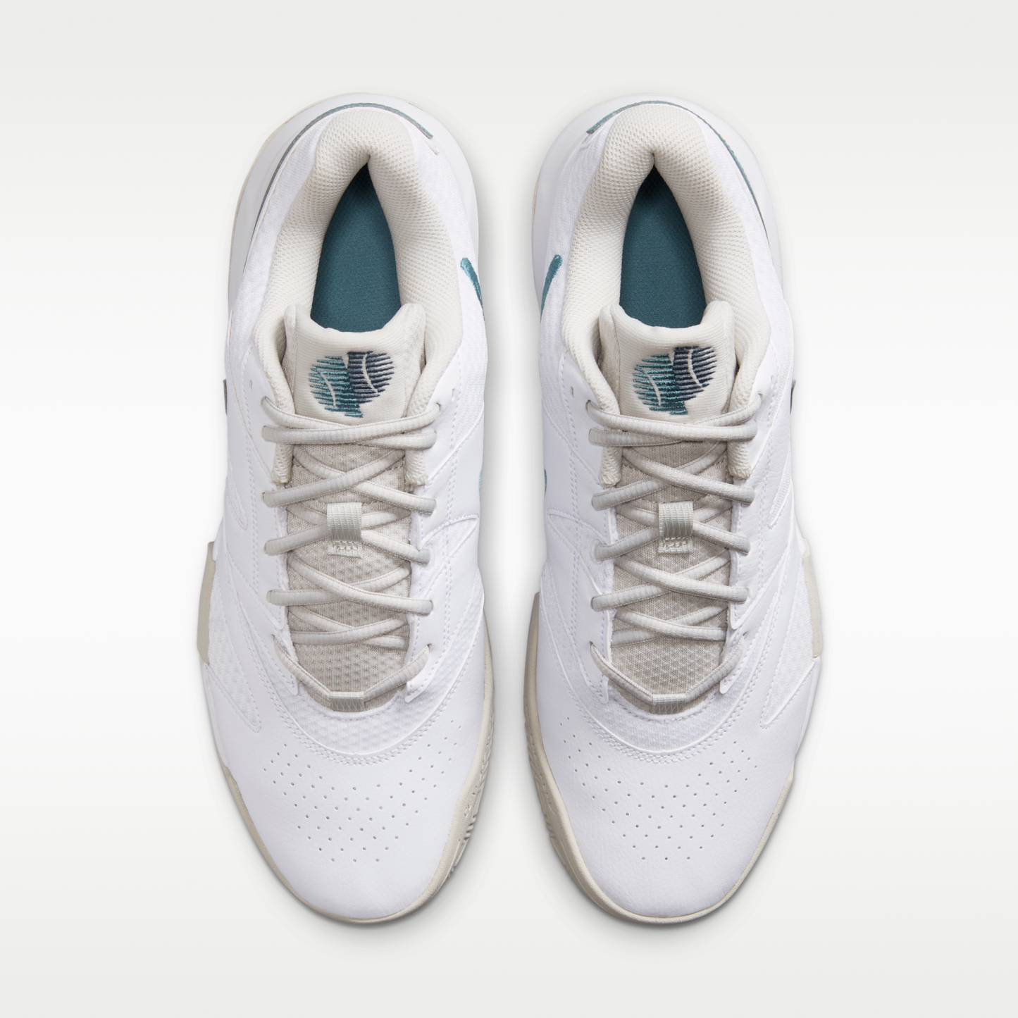 NikeCourt Lite 4 - Λευκό/Light Bone/New Slate/Smokey Blue - 4