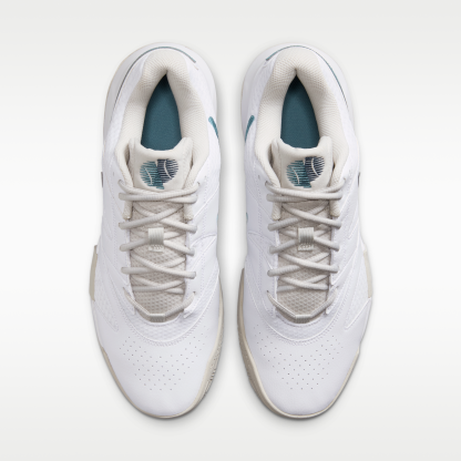 NikeCourt Lite 4 - Λευκό/Light Bone/New Slate/Smokey Blue - 4
