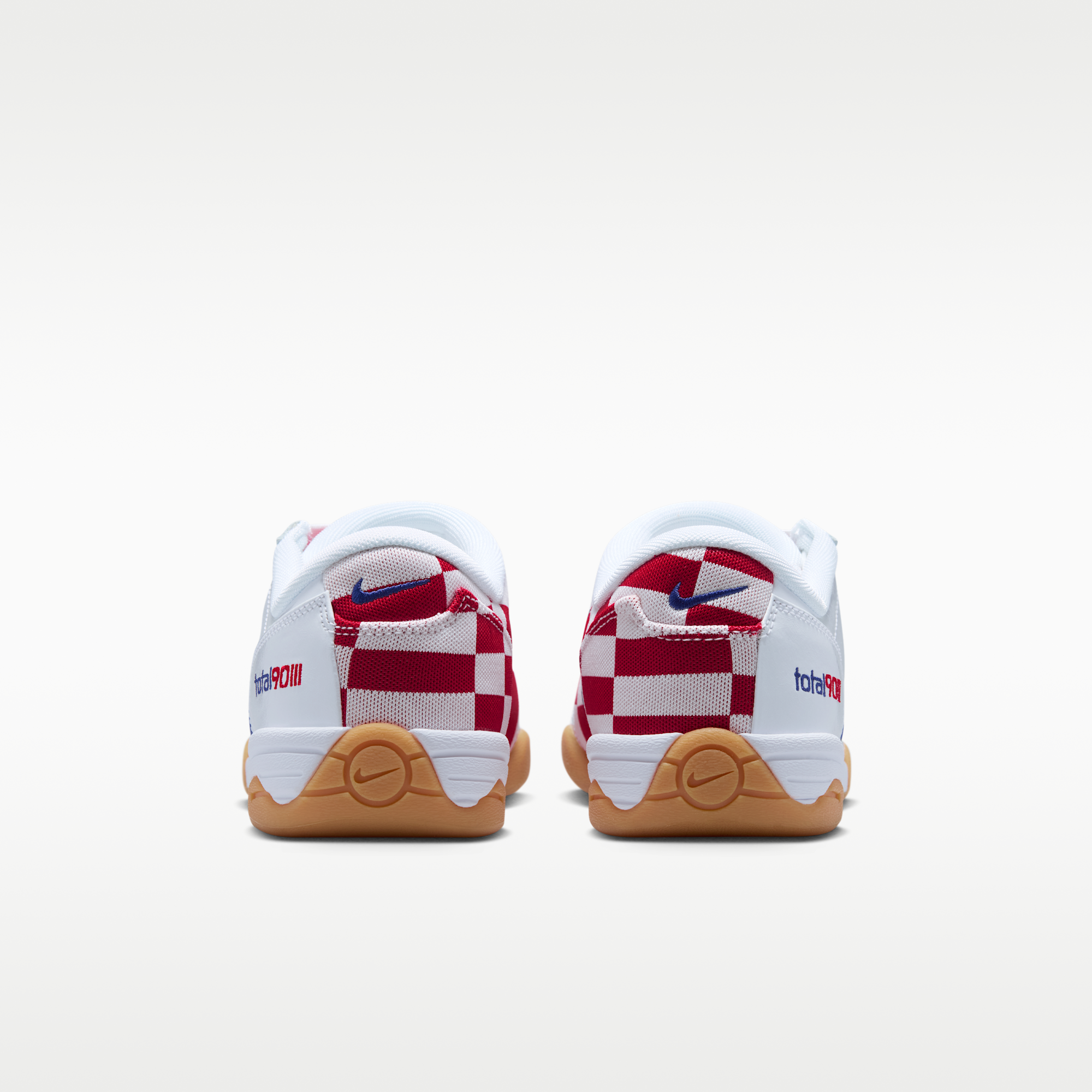 Nike Total 90 Checkered - Λευκό/University Red/Gum Yellow/Deep Royal Blue - 6