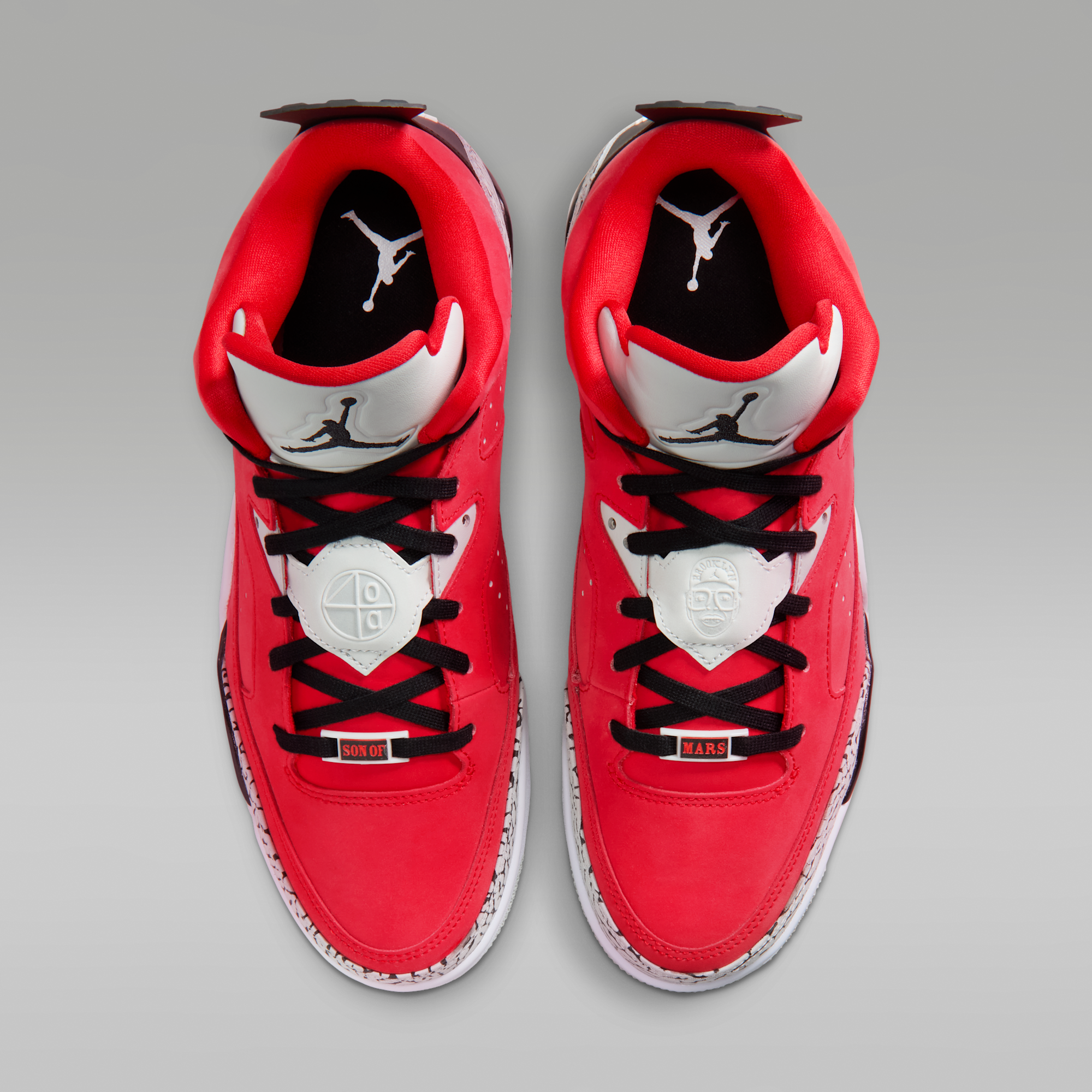 Jordan Son of Mars Low - Fire Red/Grey Mist/Λευκό/Μαύρο - 4
