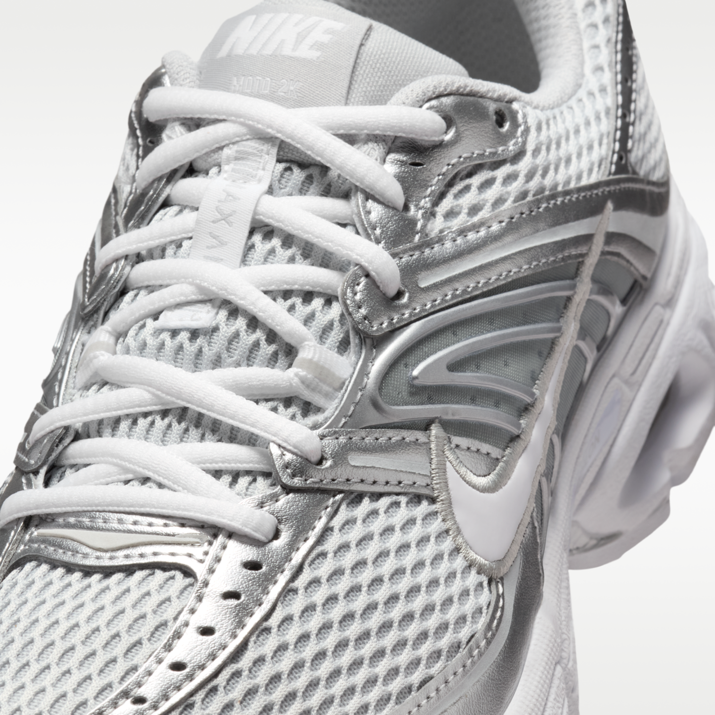 Nike Air Max Moto 2K - Grey Fog/Metallic Silver/Λευκό - 7