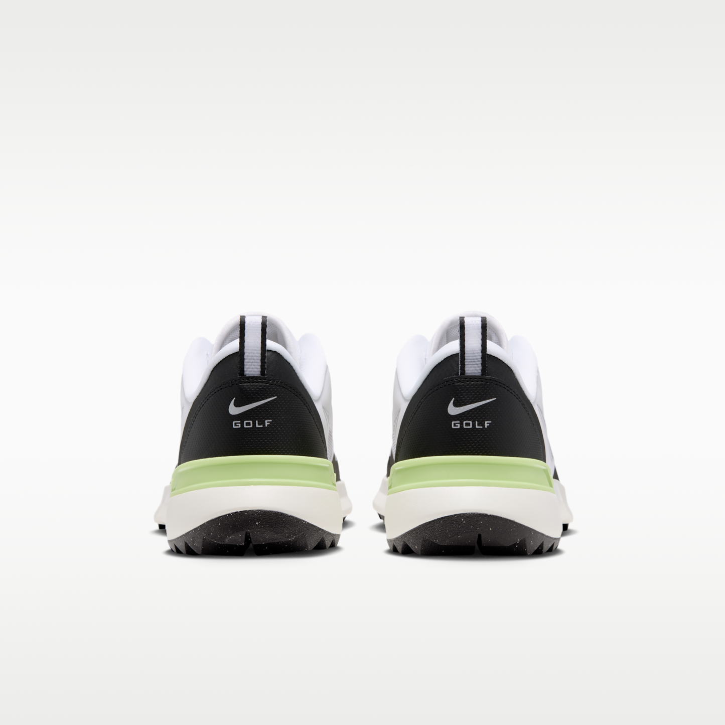 Nike Tempo G - Λευκό/Μαύρο/Light Lemon Twist/Metallic Silver - 6