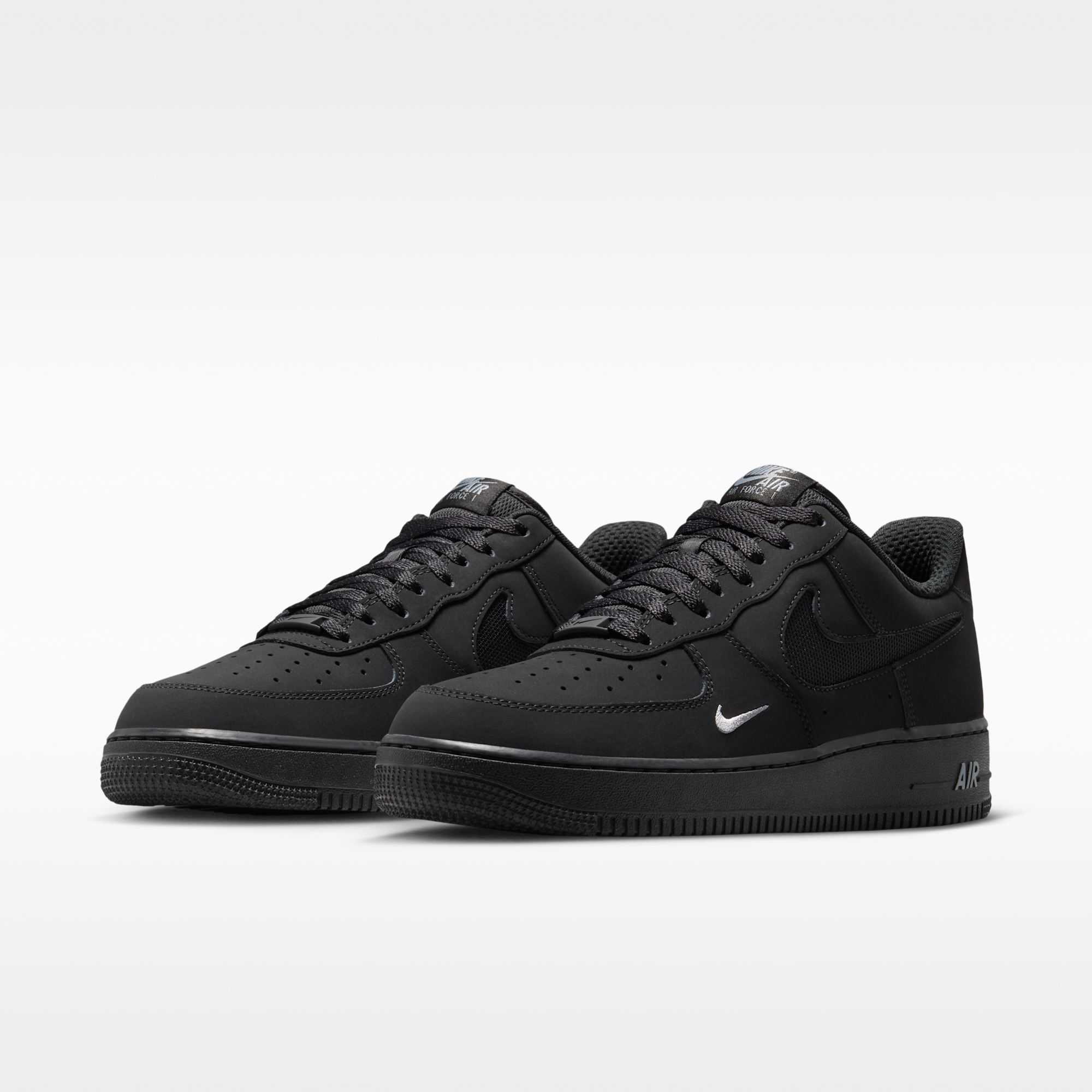 Nike Air Force 1 '07 LV8 - Μαύρο/Cool Grey/Cool Grey - 5