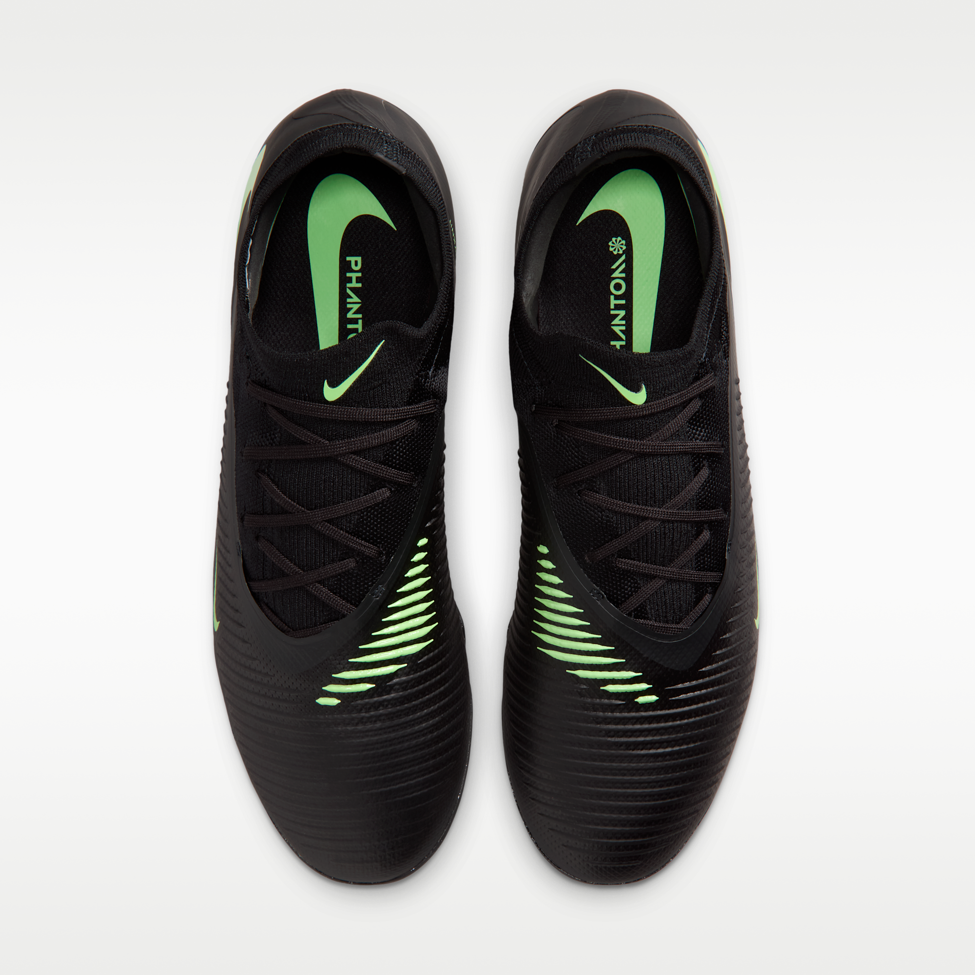 Nike Phantom 6 Low Pro - Μαύρο/Μαύρο/Illusion Green (HJ4123-001) - 4