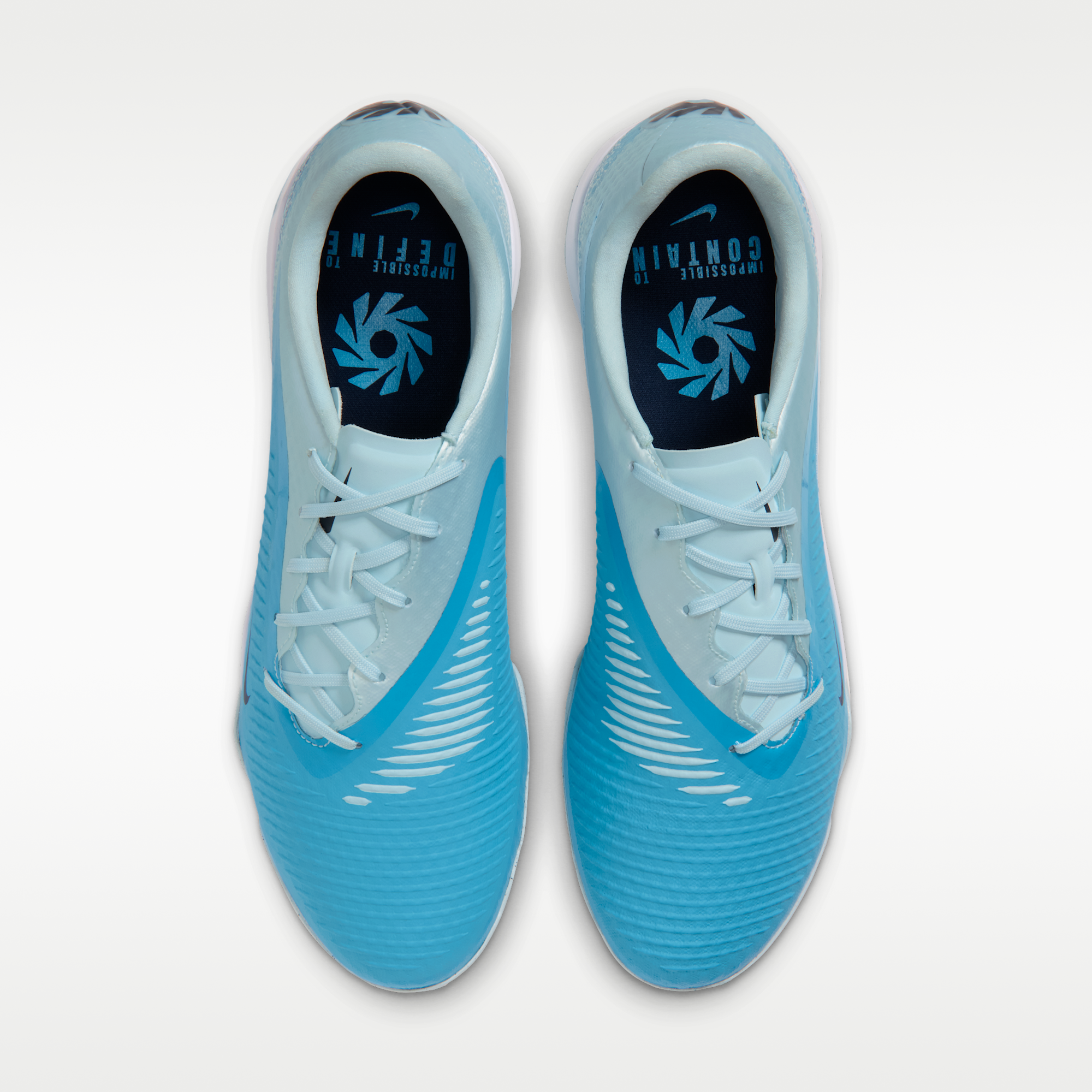 Nike Phantom 6 Low Academy "Erling Haaland" - Baltic Blue/Glacier Blue/Blue Eclipse (IQ6396-401) - 4