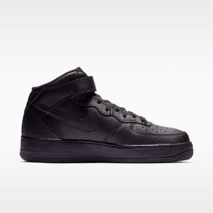 Nike Air Force 1 Mid '07 - Μαύρο/Μαύρο - 3
