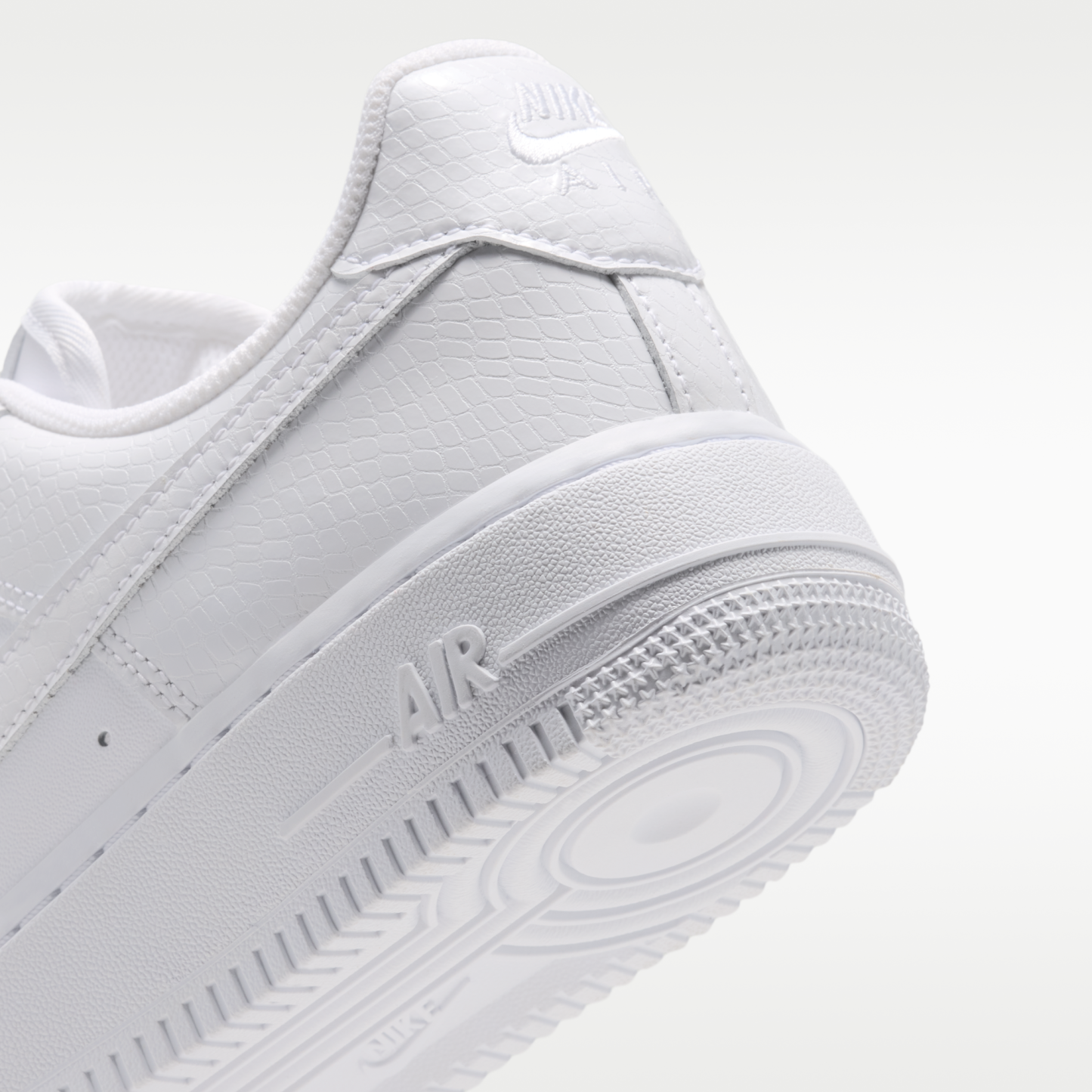 Nike Air Force 1 '07 - Λευκό/Metallic Silver/Λευκό - 8