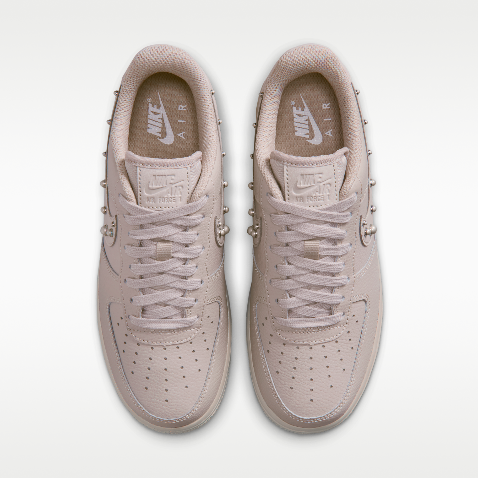 Nike Air Force 1 '07 - Cream II/Metallic Silver/Λευκό/Cream II - 4