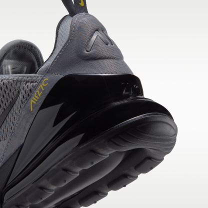 Nike Air Max 270 - Smoke Grey/Chrome Yellow/Dark Smoke Grey/Μαύρο - 8