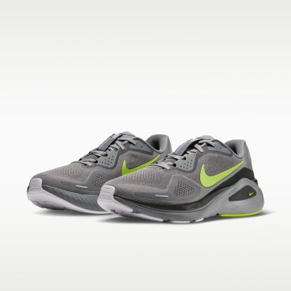 Nike Structure 26 - Cool Grey/Dark Smoke Grey/Λευκό/Lemon Venom - 5
