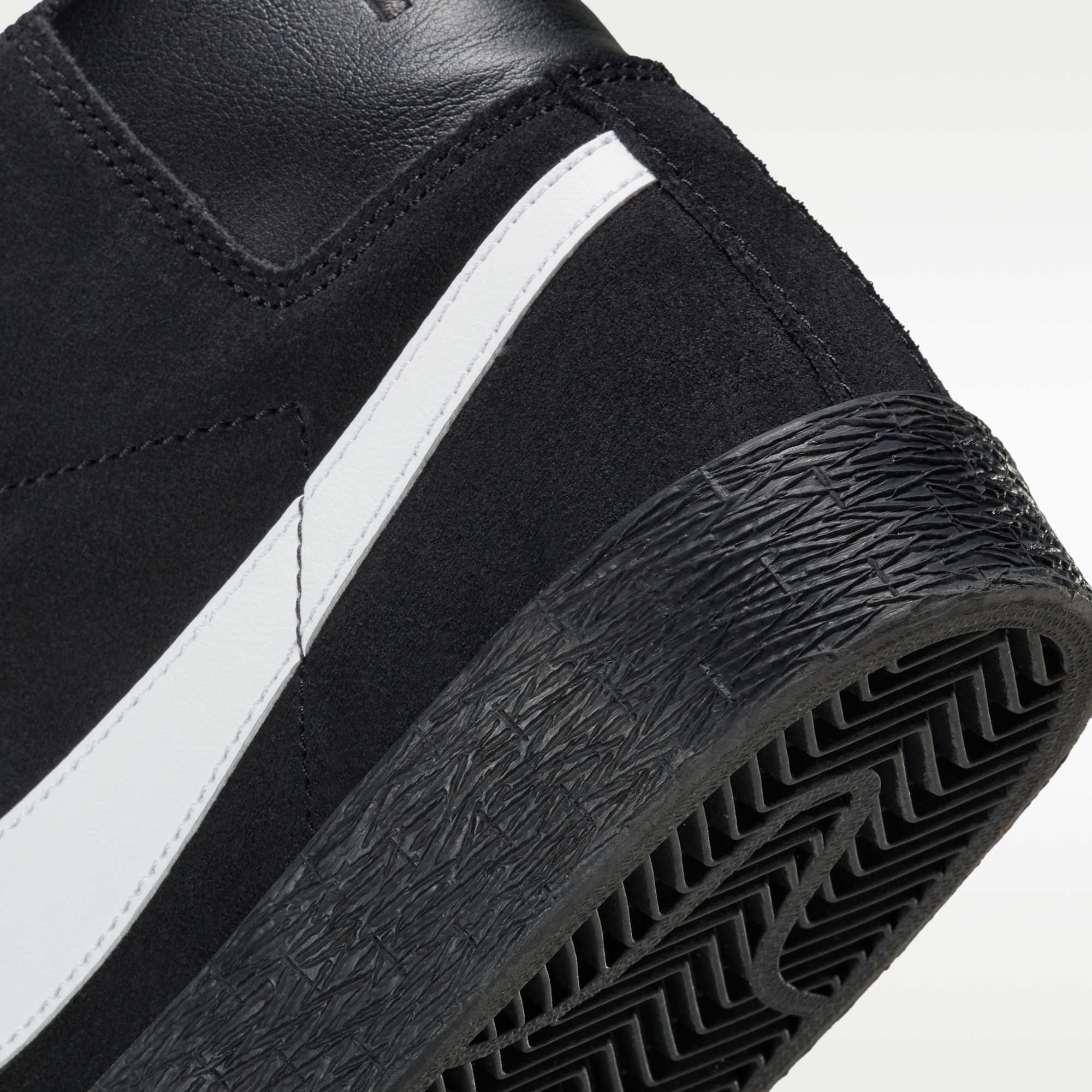 Nike SB Zoom Blazer Mid - Μαύρο/Μαύρο/Μαύρο/Λευκό - 8