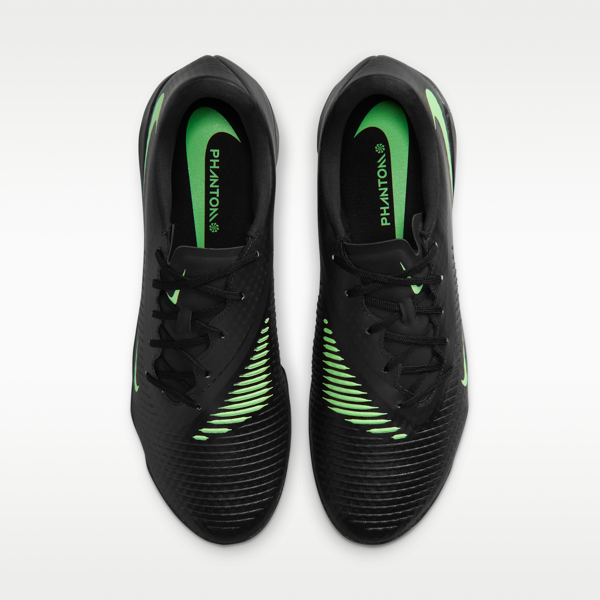 Nike Phantom 6 Low Academy - Μαύρο/Μαύρο/Illusion Green (HQ2325-001) - 4