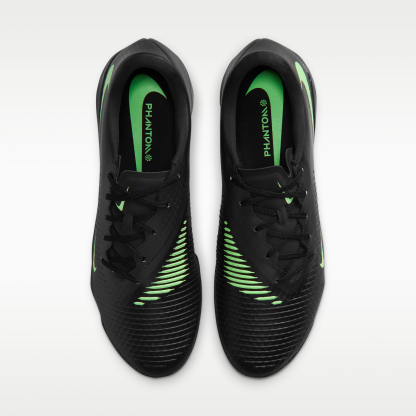 Nike Phantom 6 Low Academy - Μαύρο/Μαύρο/Illusion Green (HQ2325-001) - 4
