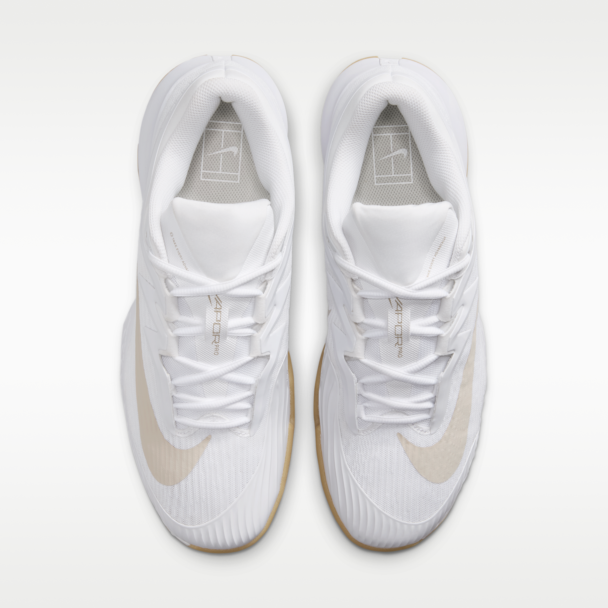 Nike Vapor Pro 3 - Λευκό/Linen/Linen/Light Orewood Brown - 4