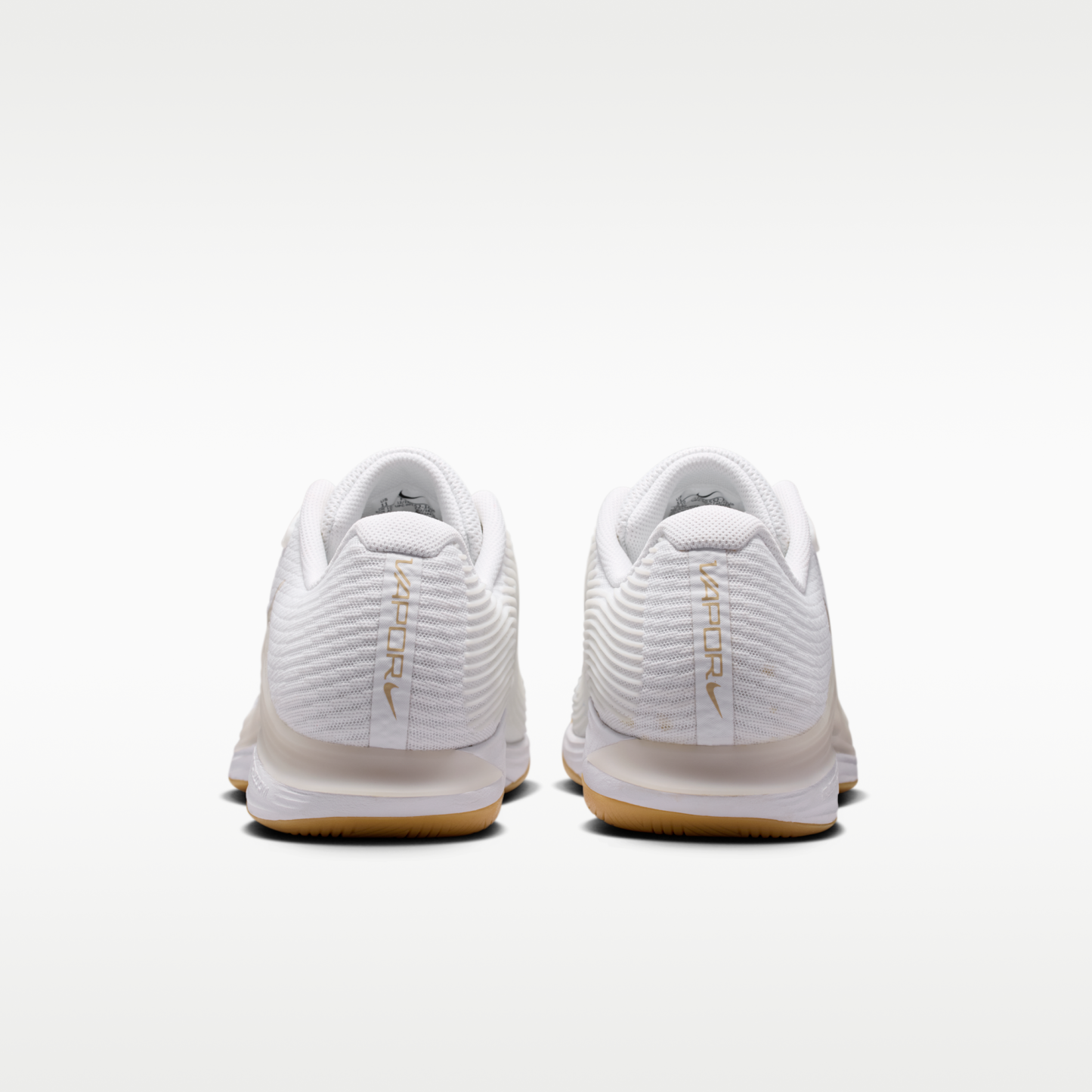 Nike Vapor 12 - Λευκό/Summit White/Linen/Light Orewood Brown - 6