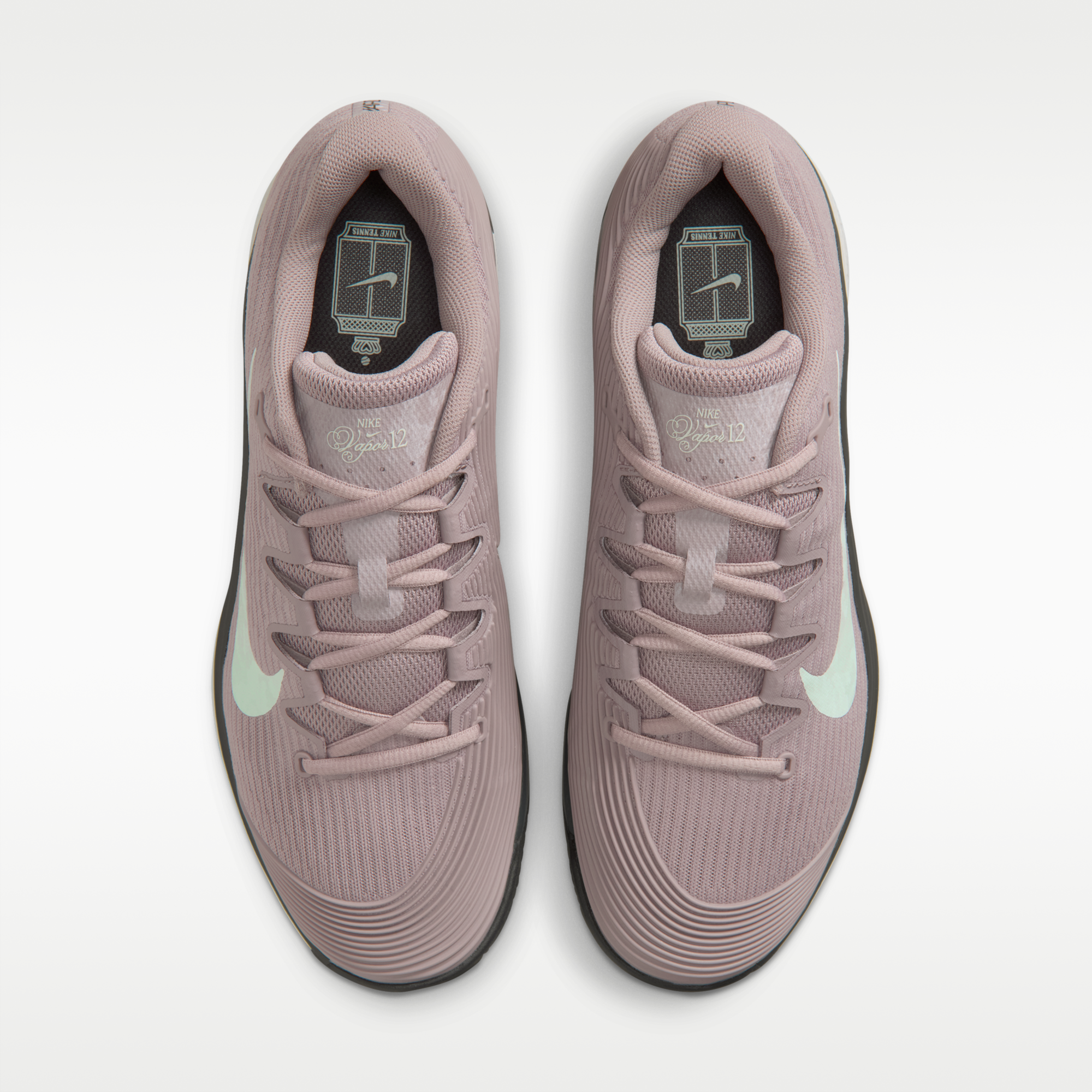 Nike Zoom Vapor 12 PRM - Light Violet Ore/Anthracite/Vast Grey/Barely Green - 4