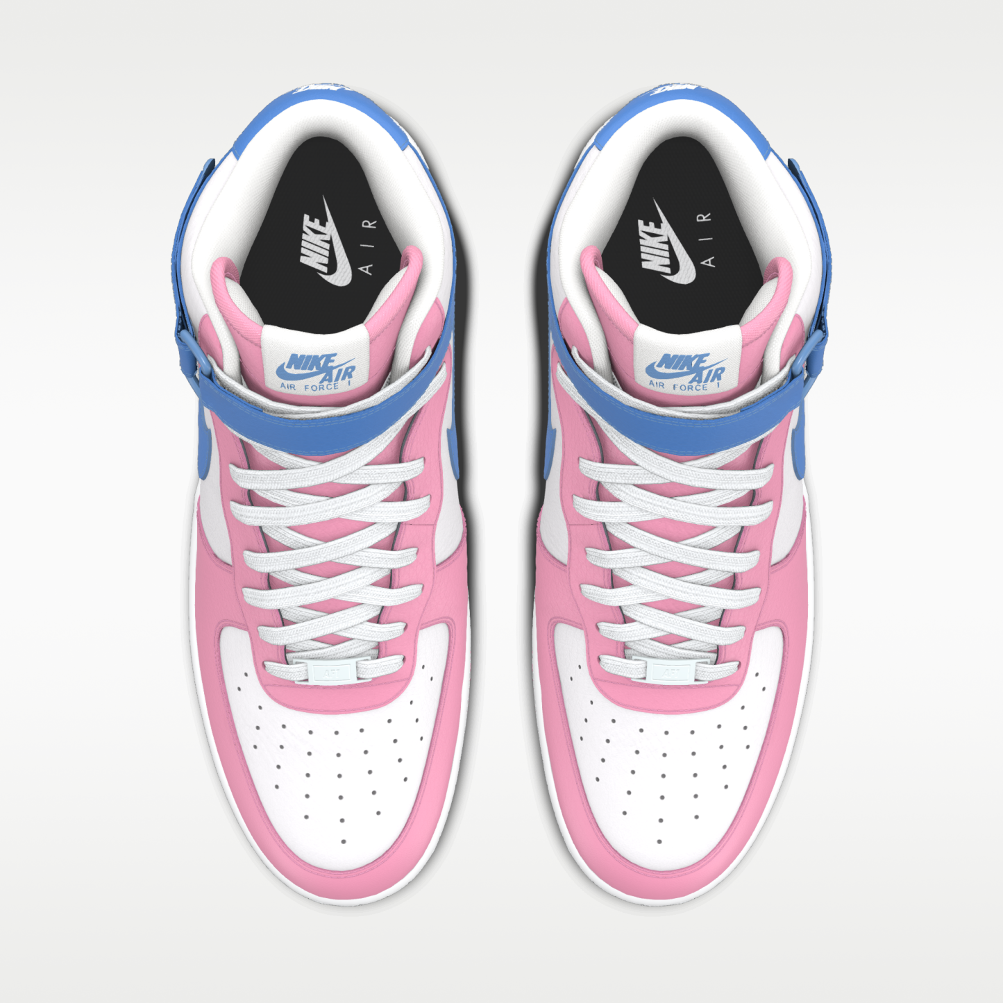 Nike Air Force 1 Mid By You - Πολύχρωμο/Πολύχρωμο/Πολύχρωμο (4523234192) - 4
